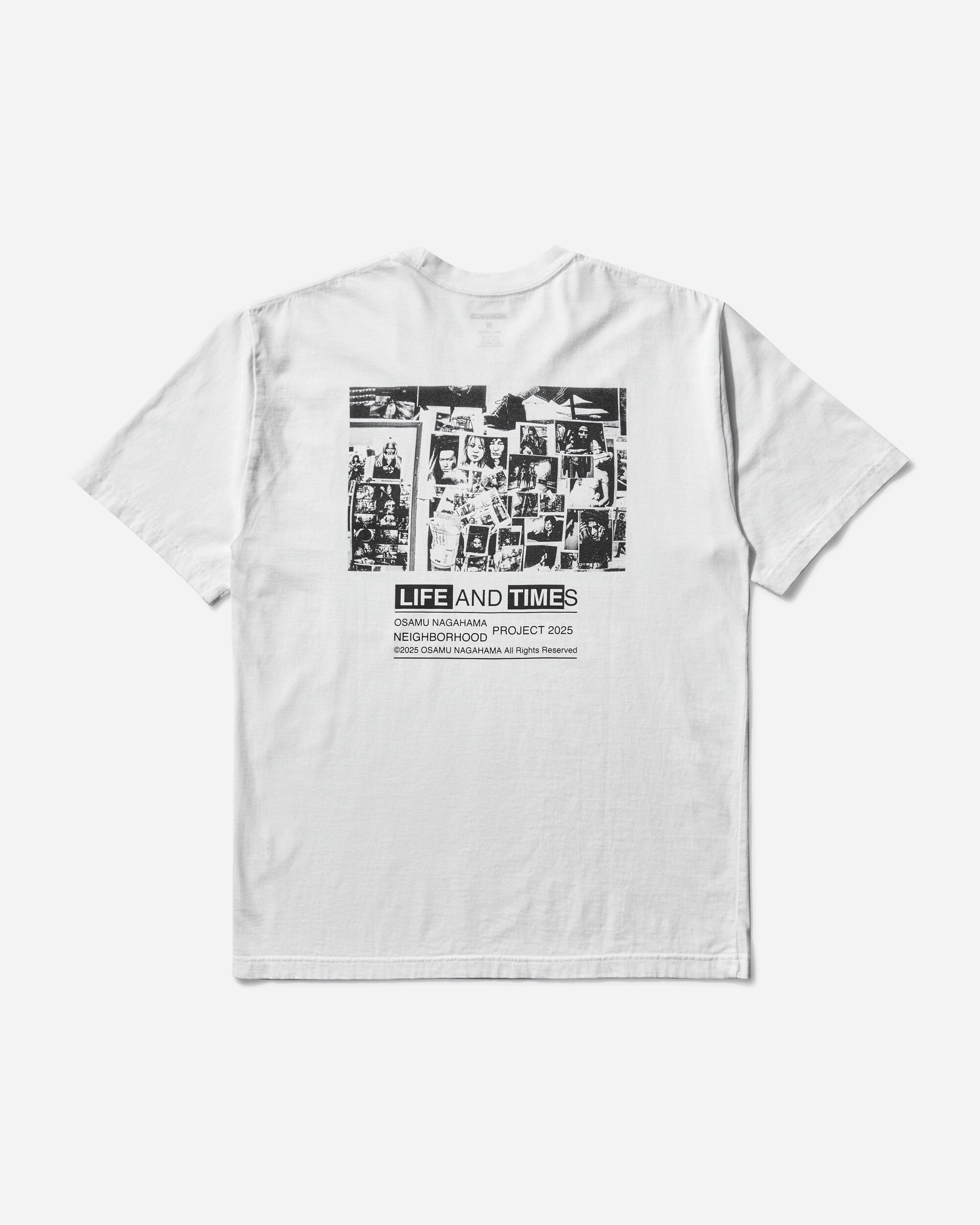Men's Osamu Nagahama SS-4 T-Shirt White - 2