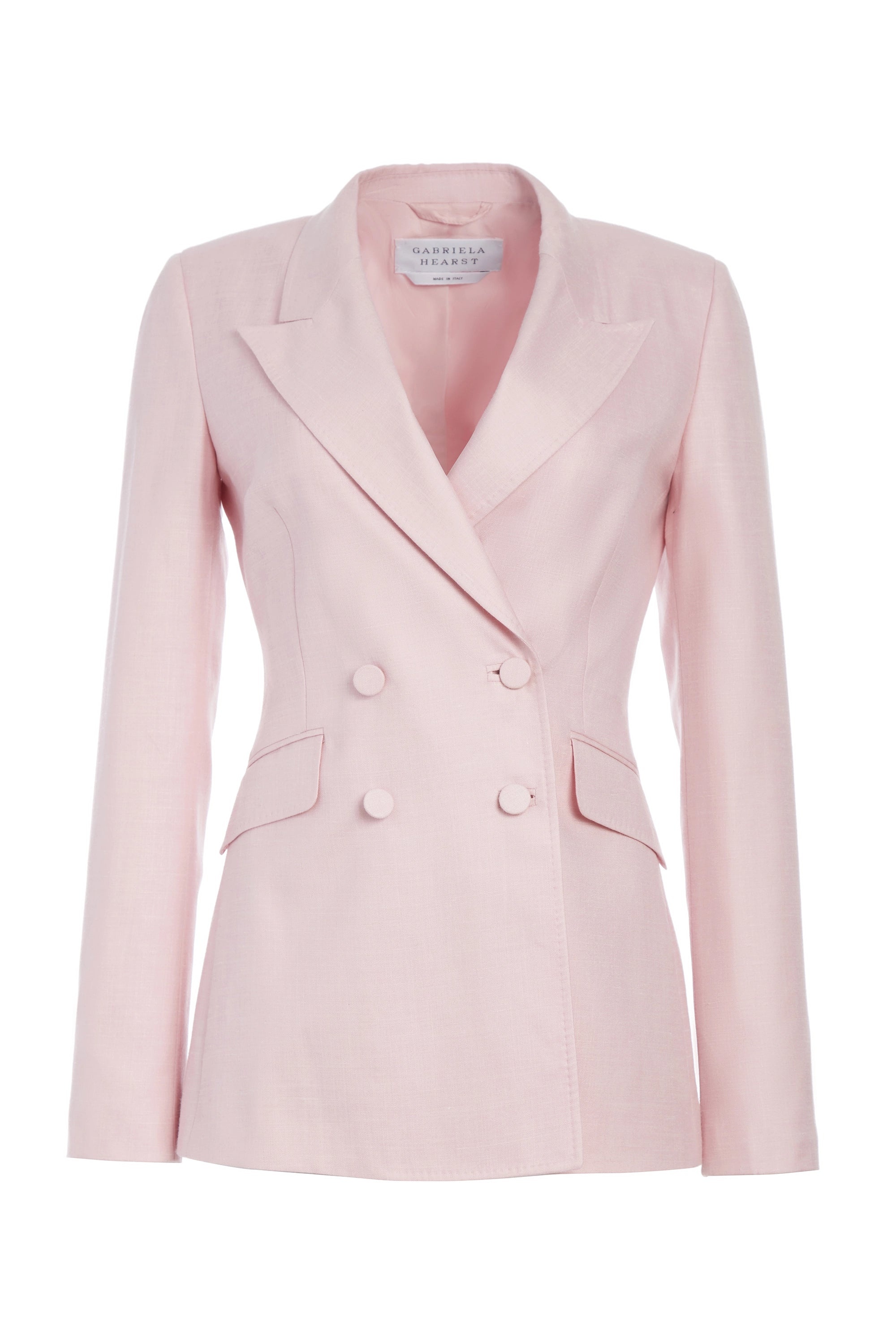 Stephanie Blazer in Silk Wool with Linen - 1