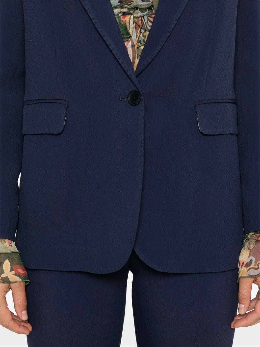 single-breasted blazer - 5
