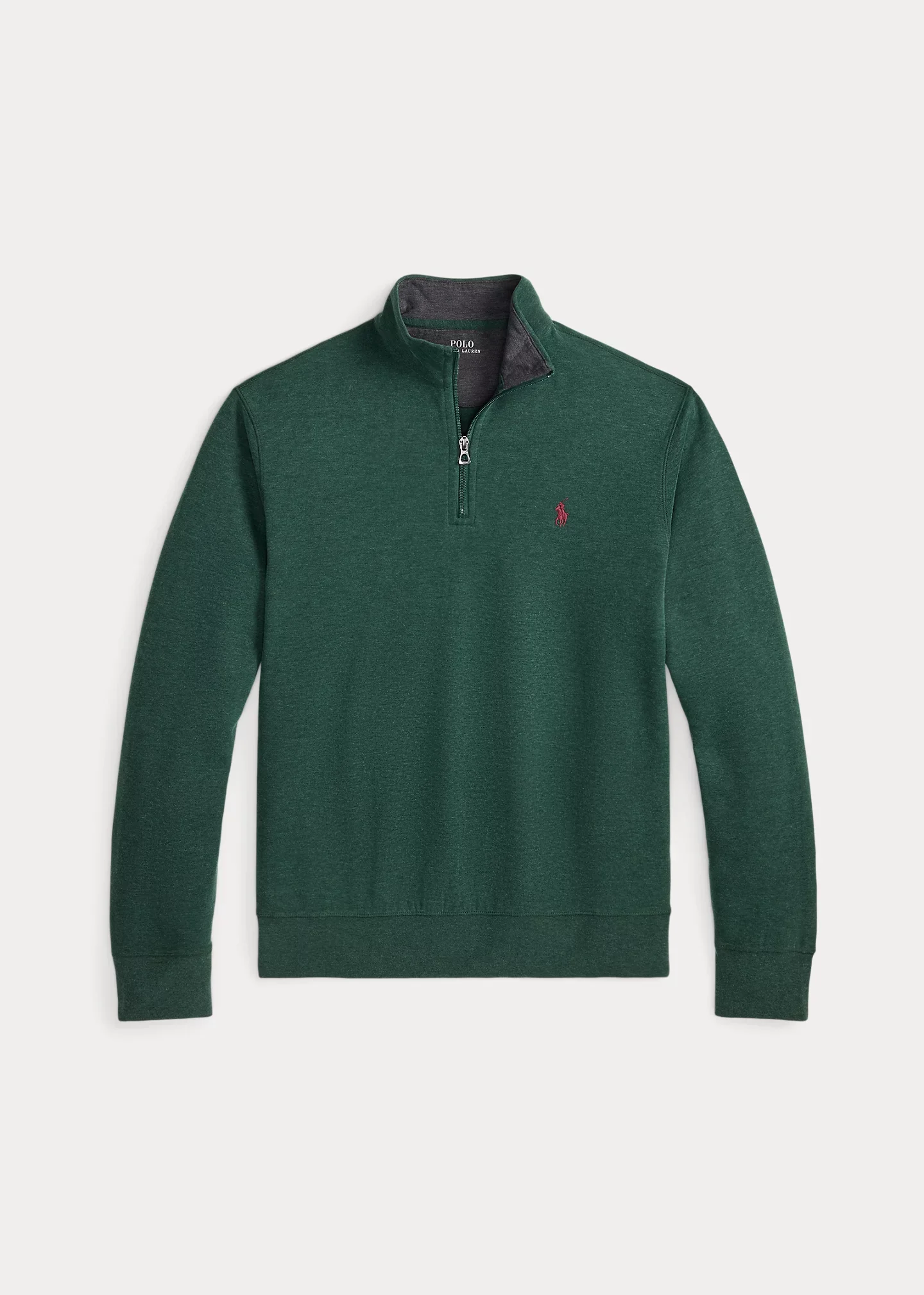 Luxury Jersey Quarter-Zip Pullover - 1