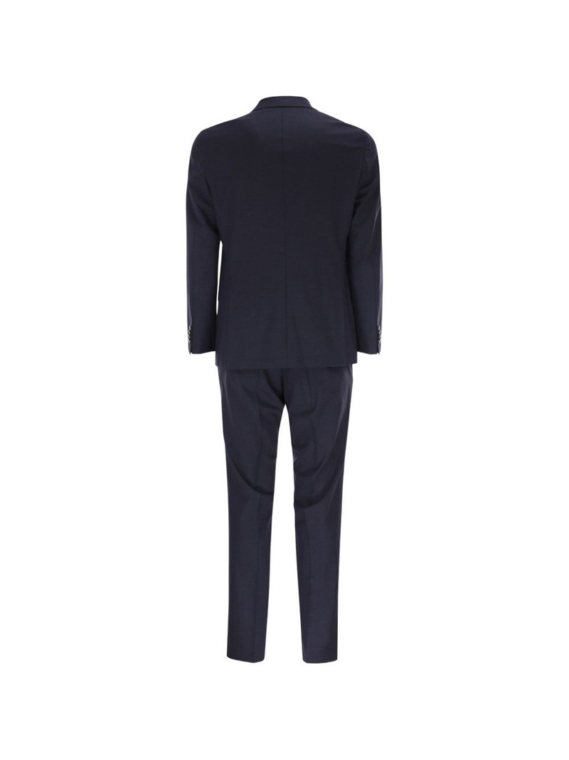 BOSS blue single-breasted suit outlook