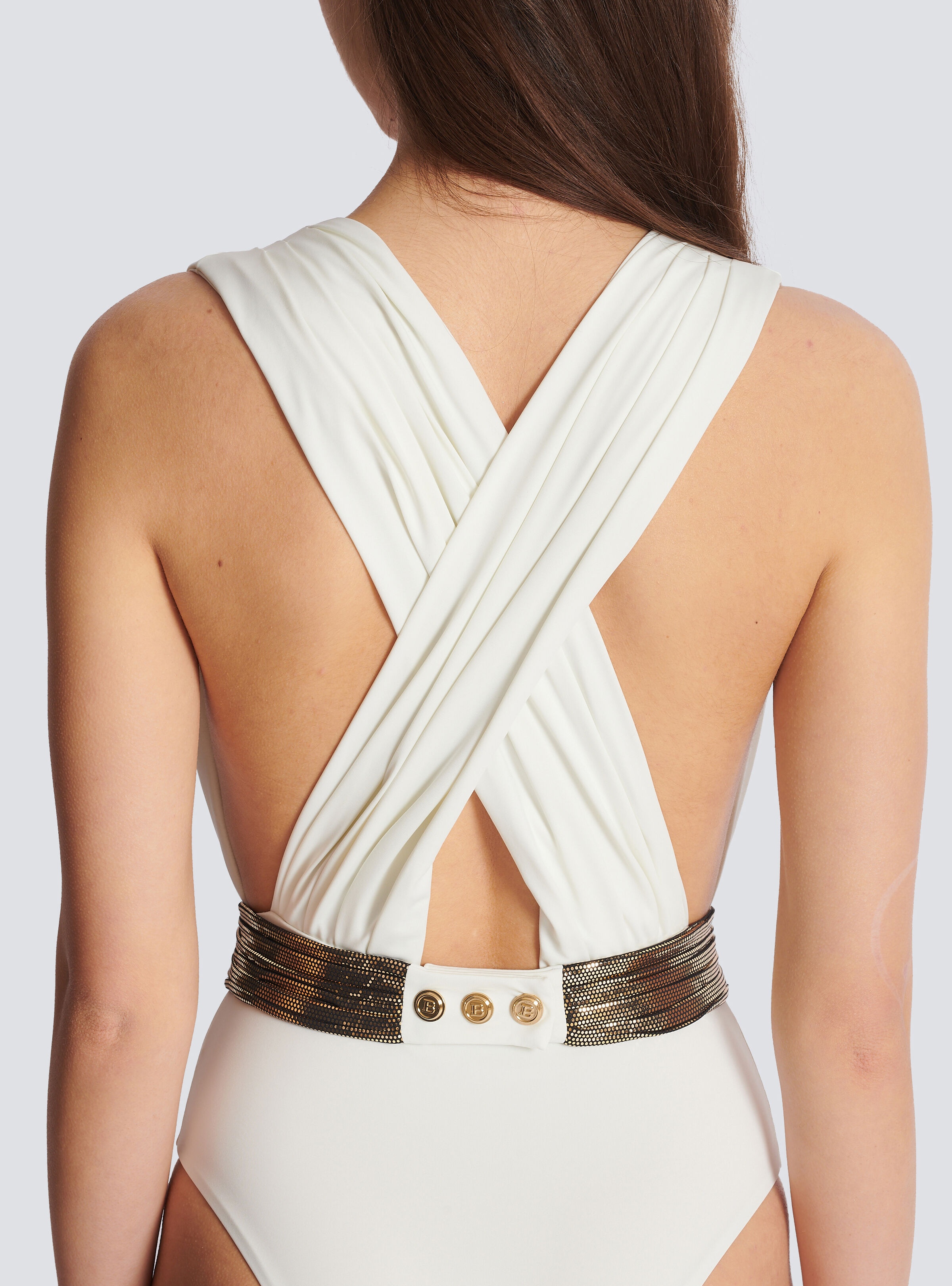 Swimsuit with belt - 6