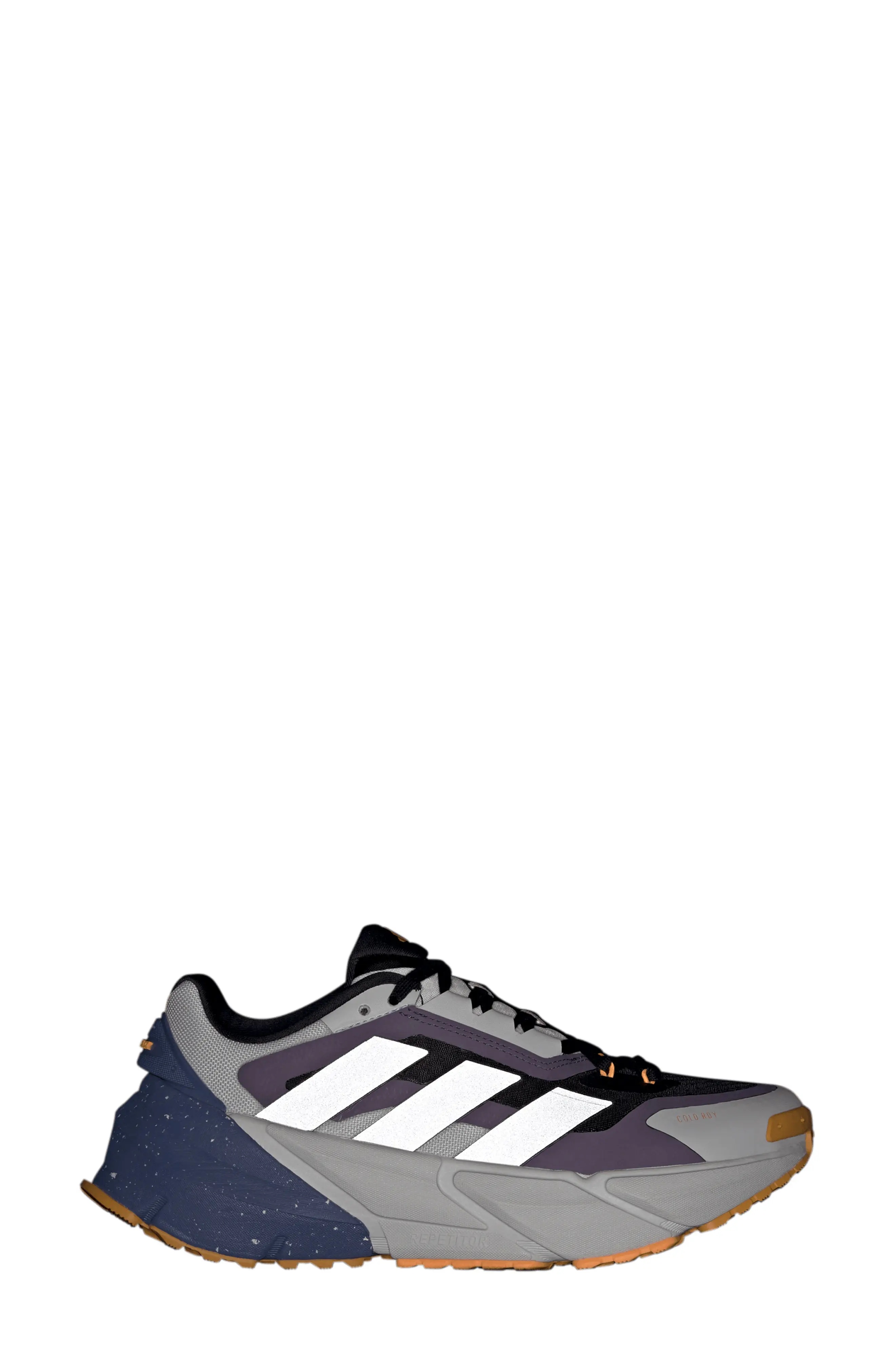 Adistar COLD. RDY Running Shoe in Grey/Silver Met./Black - 9