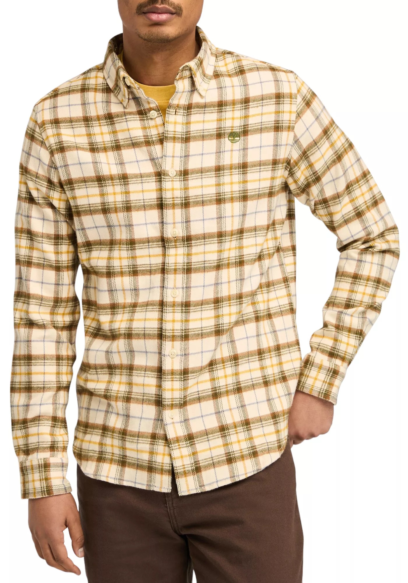 Timberland Men's Midweight Flannel Shirt - 1