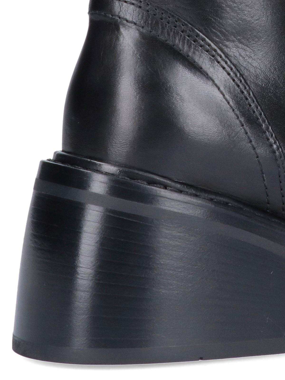 LACE-UP COMBAT BOOTS - 4
