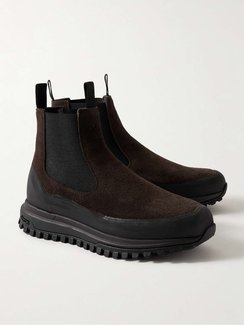 Ramon Rubber-Trimmed Suede Chelsea Boots 4
