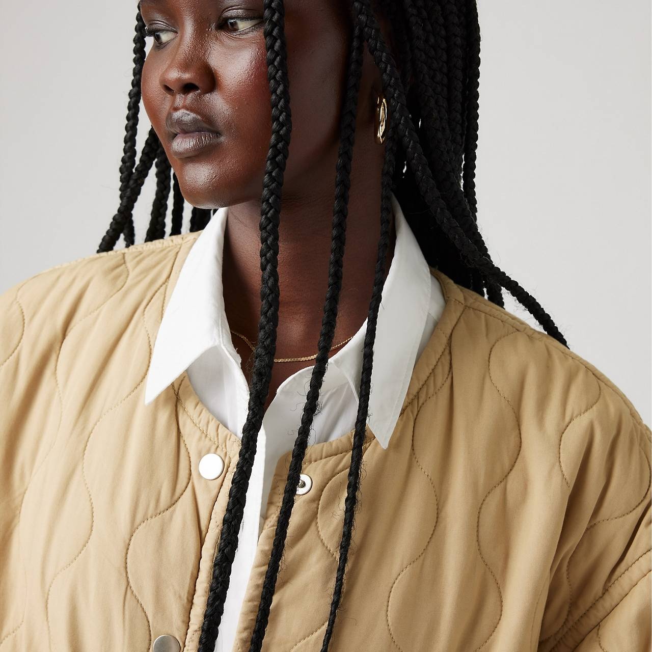 RUMER QUILTED LINER JACKET - 4