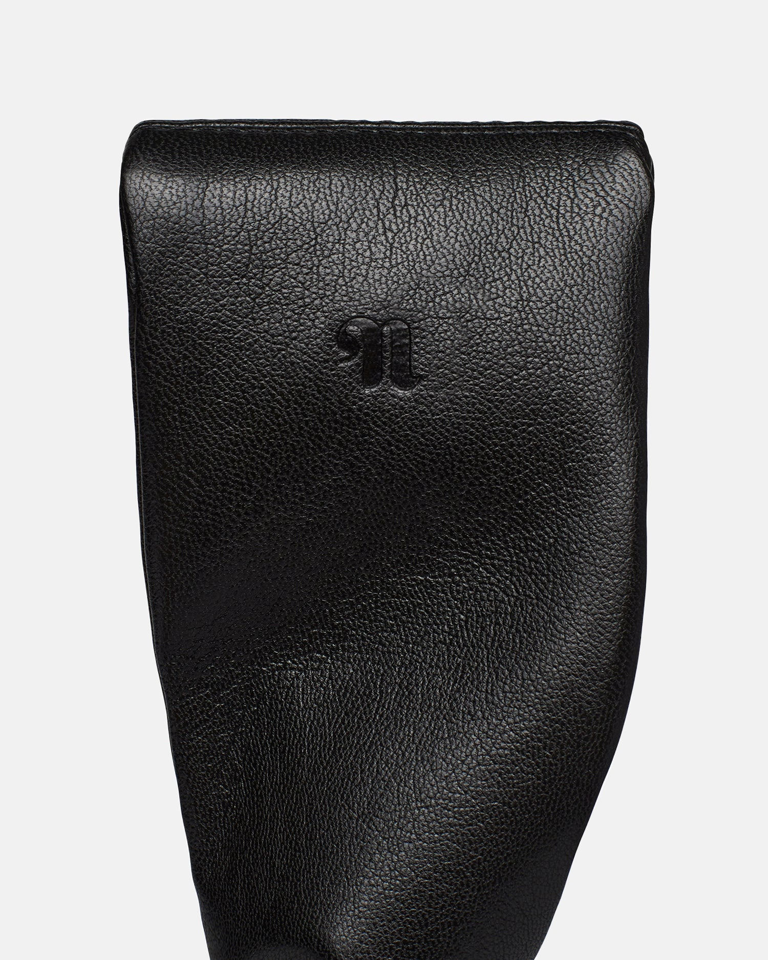 JEN - OKOBOR™ alt-leather clutch bag - Black - 5