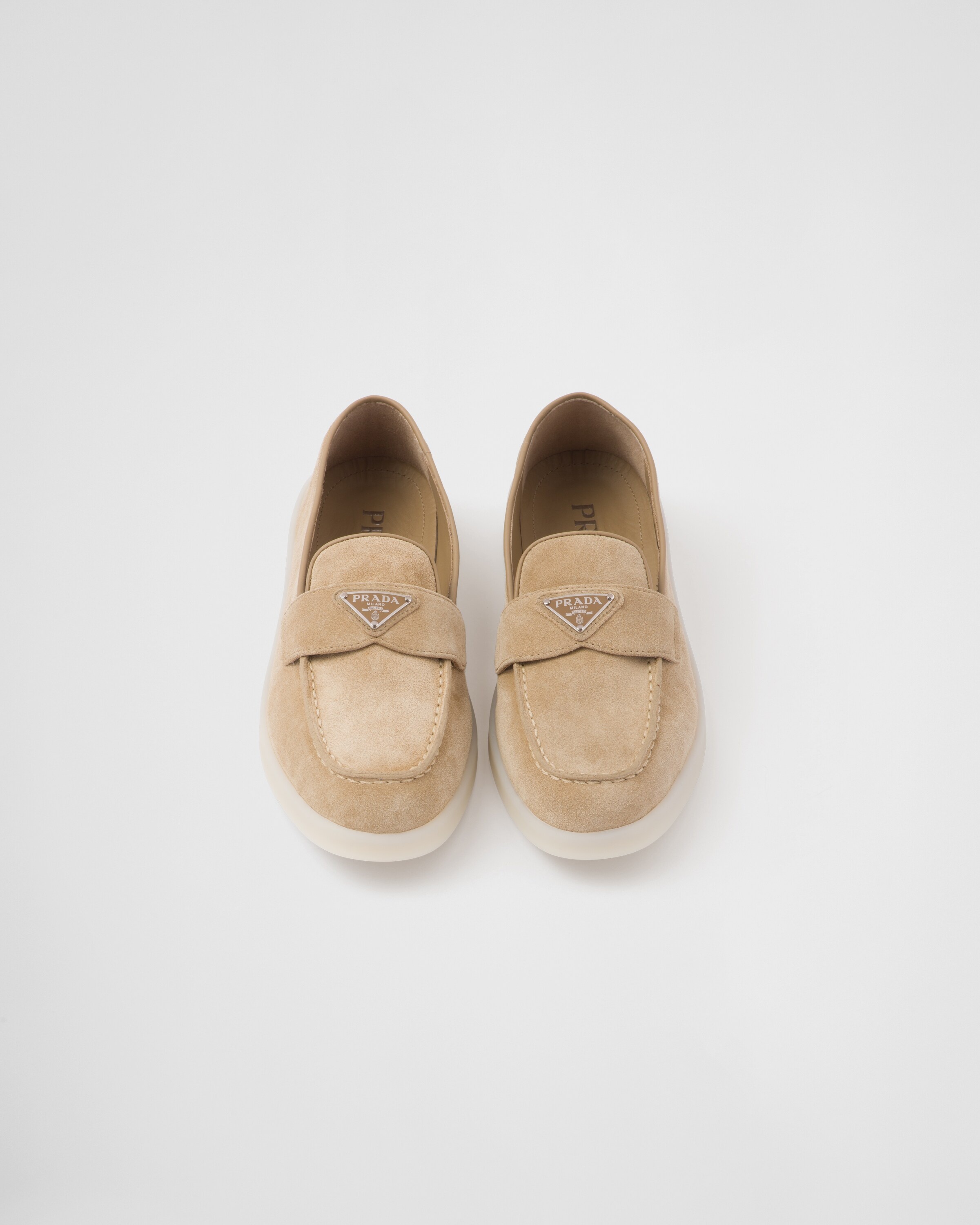 Suede leather loafers - 4