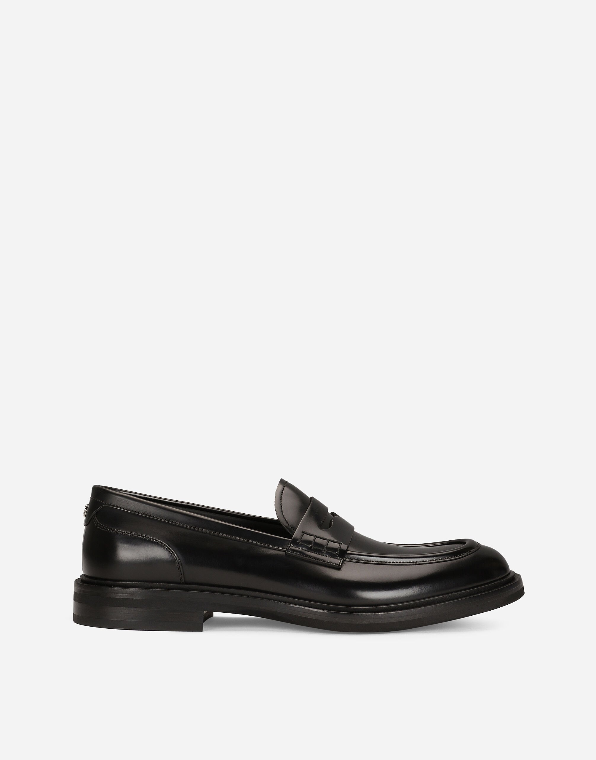 Brushed calfskin loafers - 1