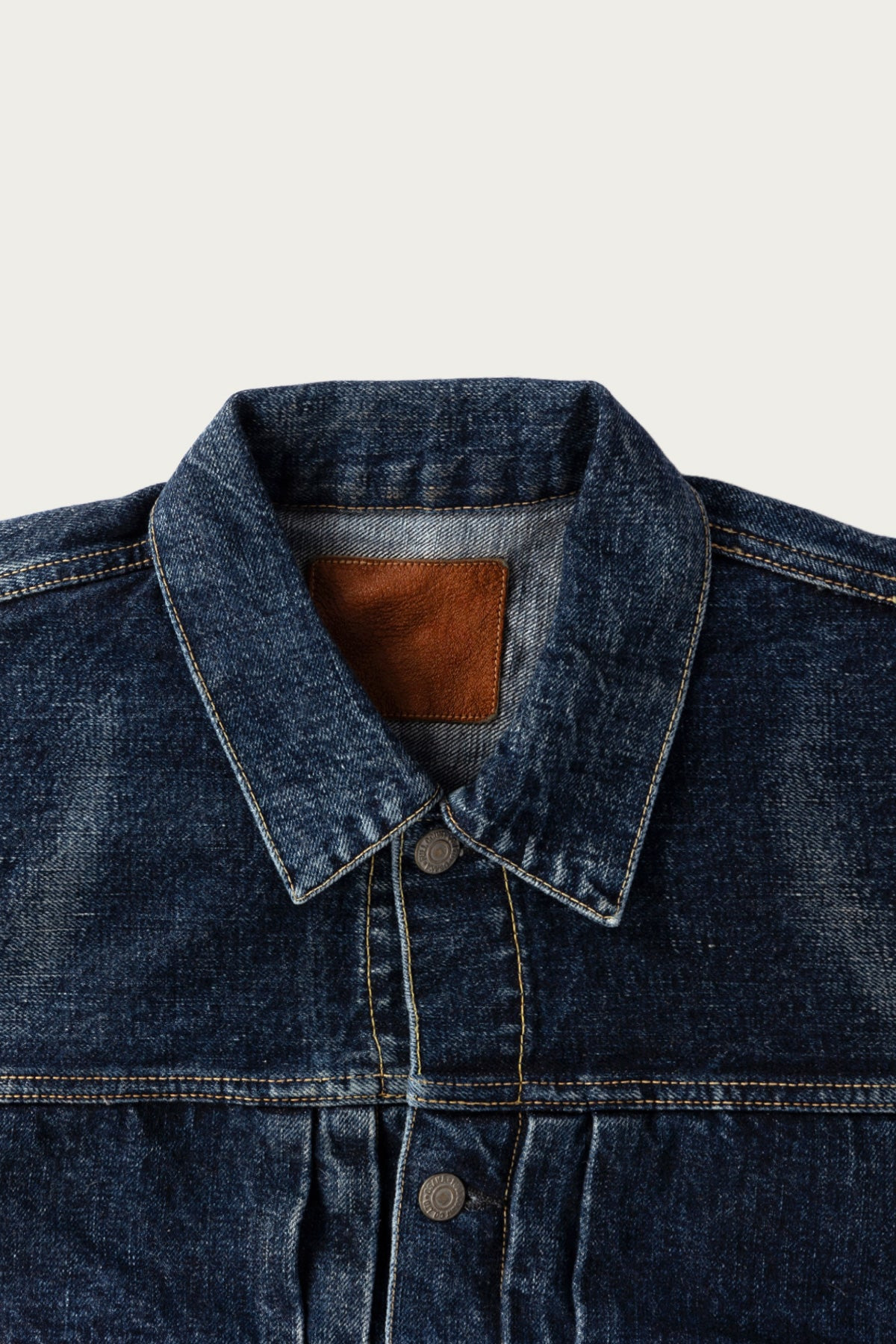 2050-2102 - "Fear of The Dark" Type 2 Denim Jacket - Indigo Blue - 4