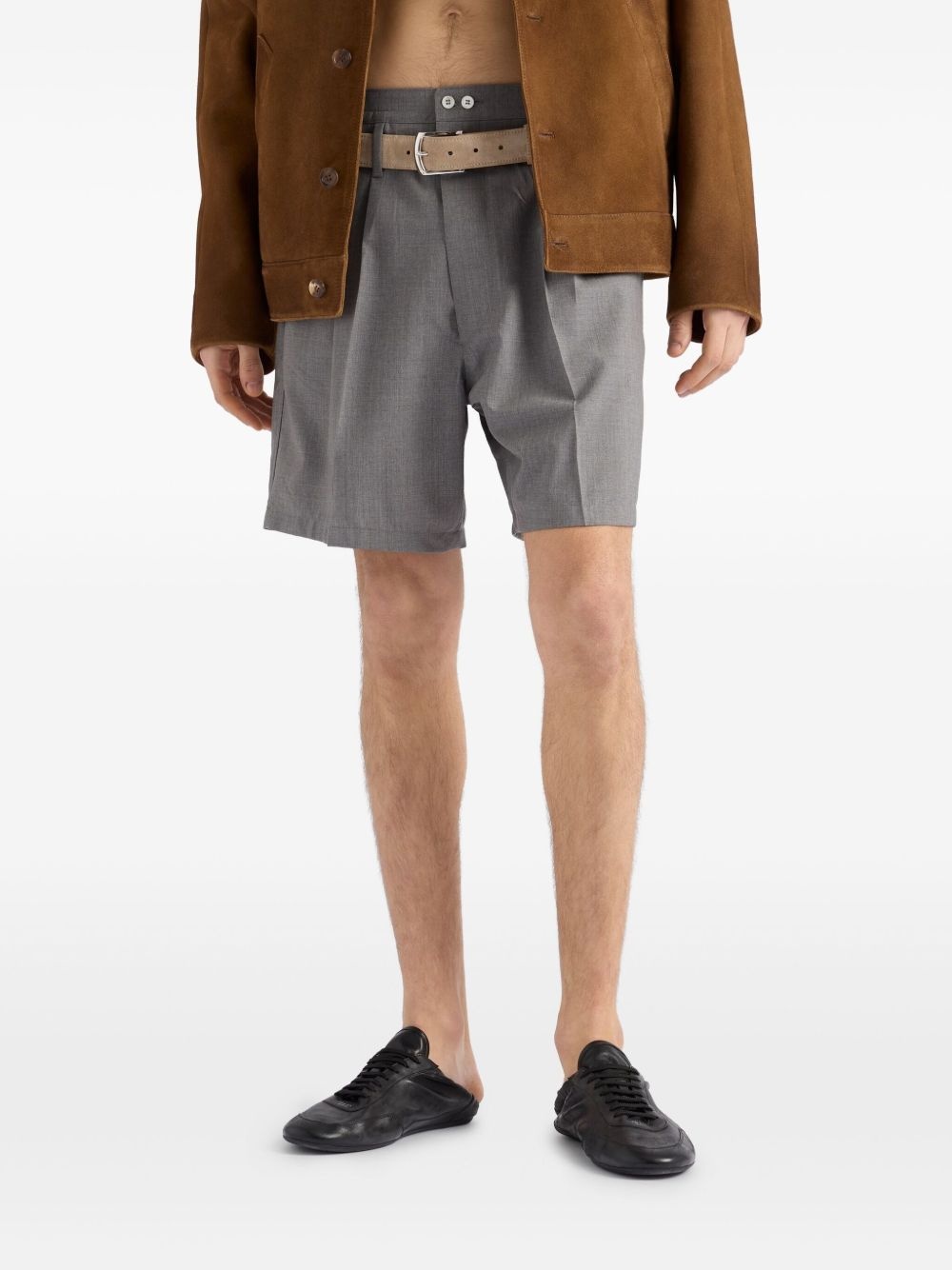 wool shorts - 3