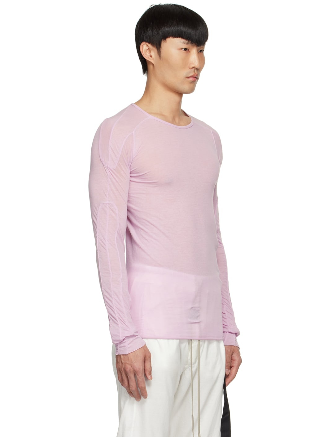Pink Scarification Long Sleeve T-Shirt - 2