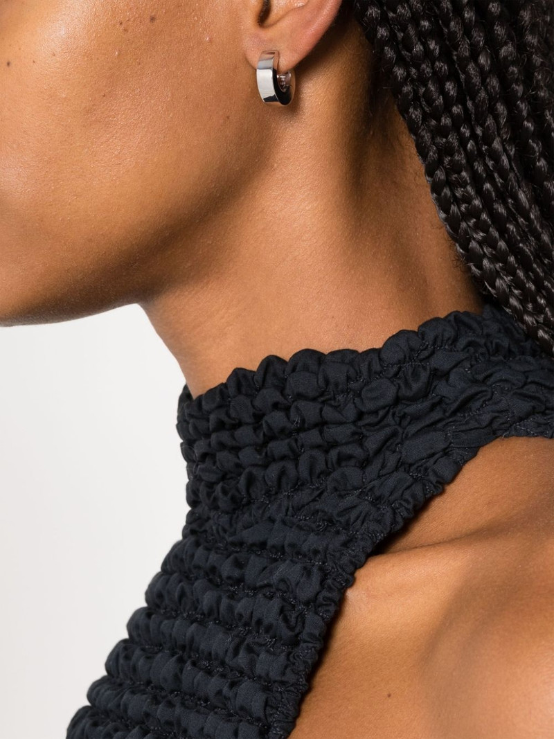 TOM WOOD small Arch hoop earrings outlook