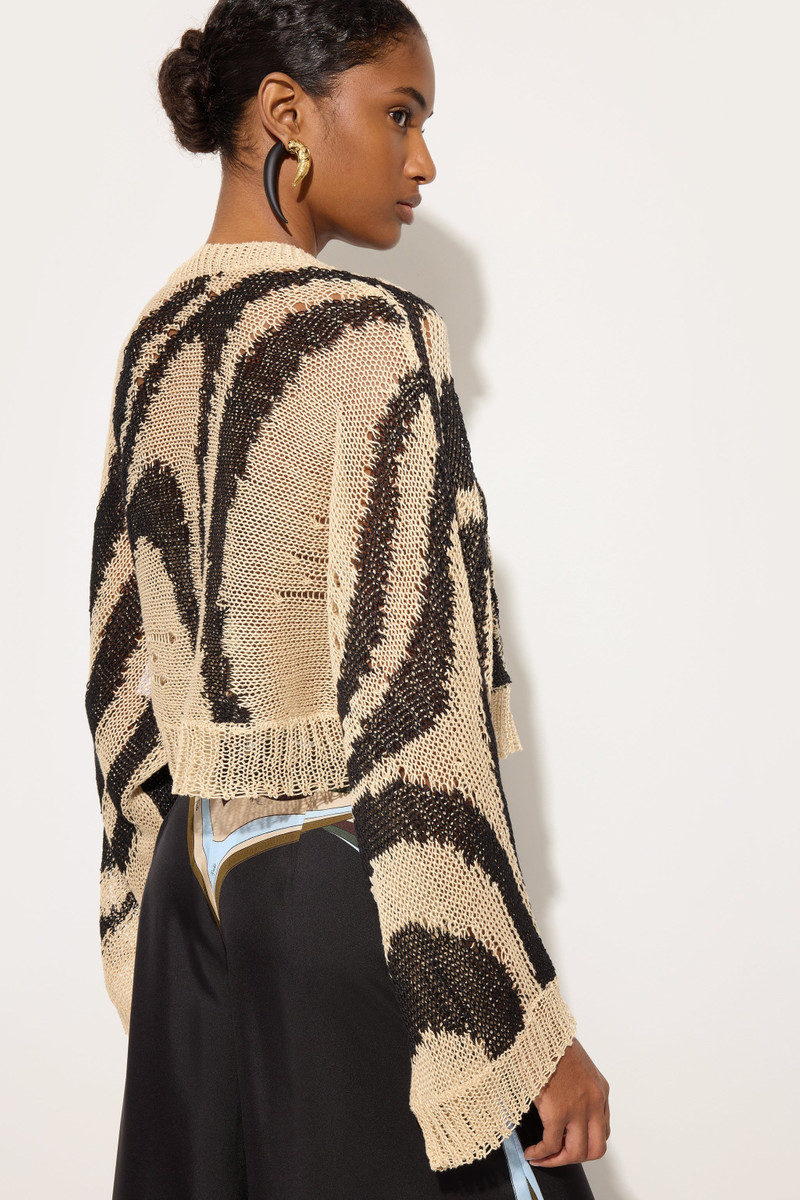 LINEN KNIT SWEATER 5