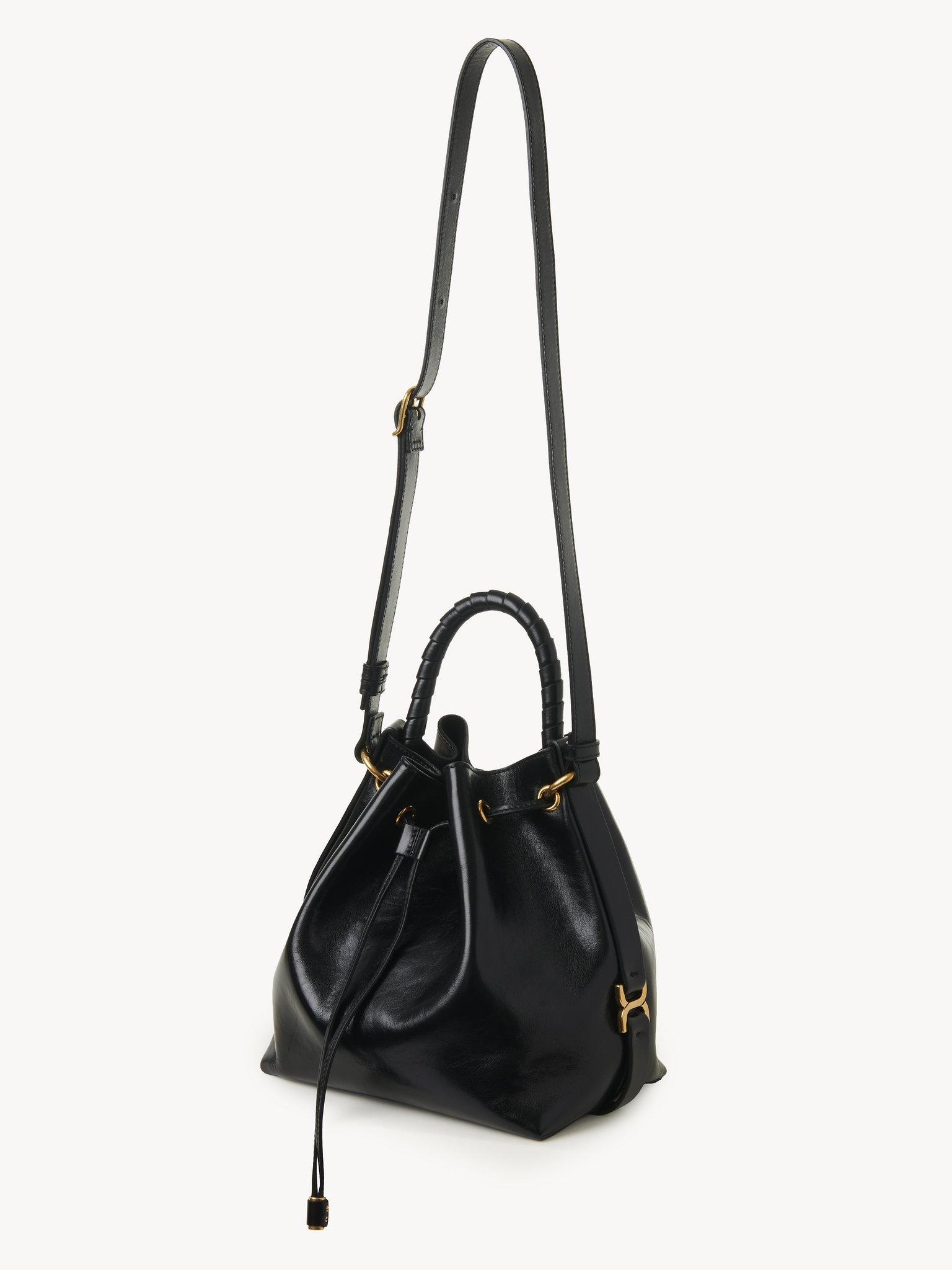 MARCIE BUCKET BAG IN SOFT LEATHER - 3
