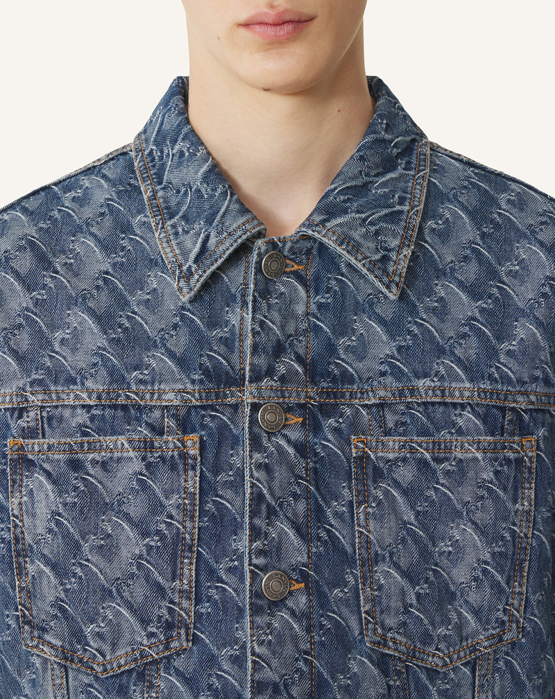 LUNAR YEAR JACQUARD DENIM JACKET 5