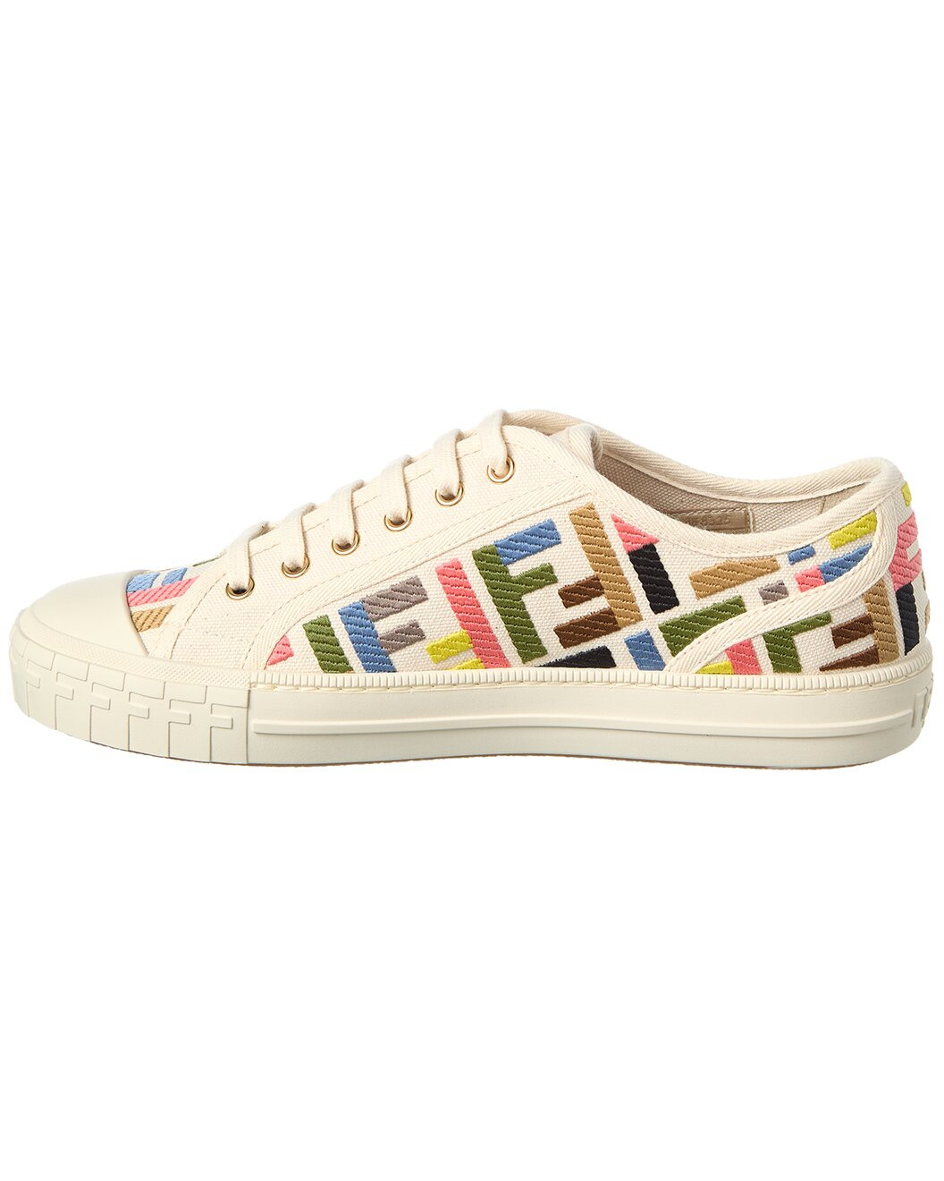 FENDI Domino FF Canvas Sneaker - 2