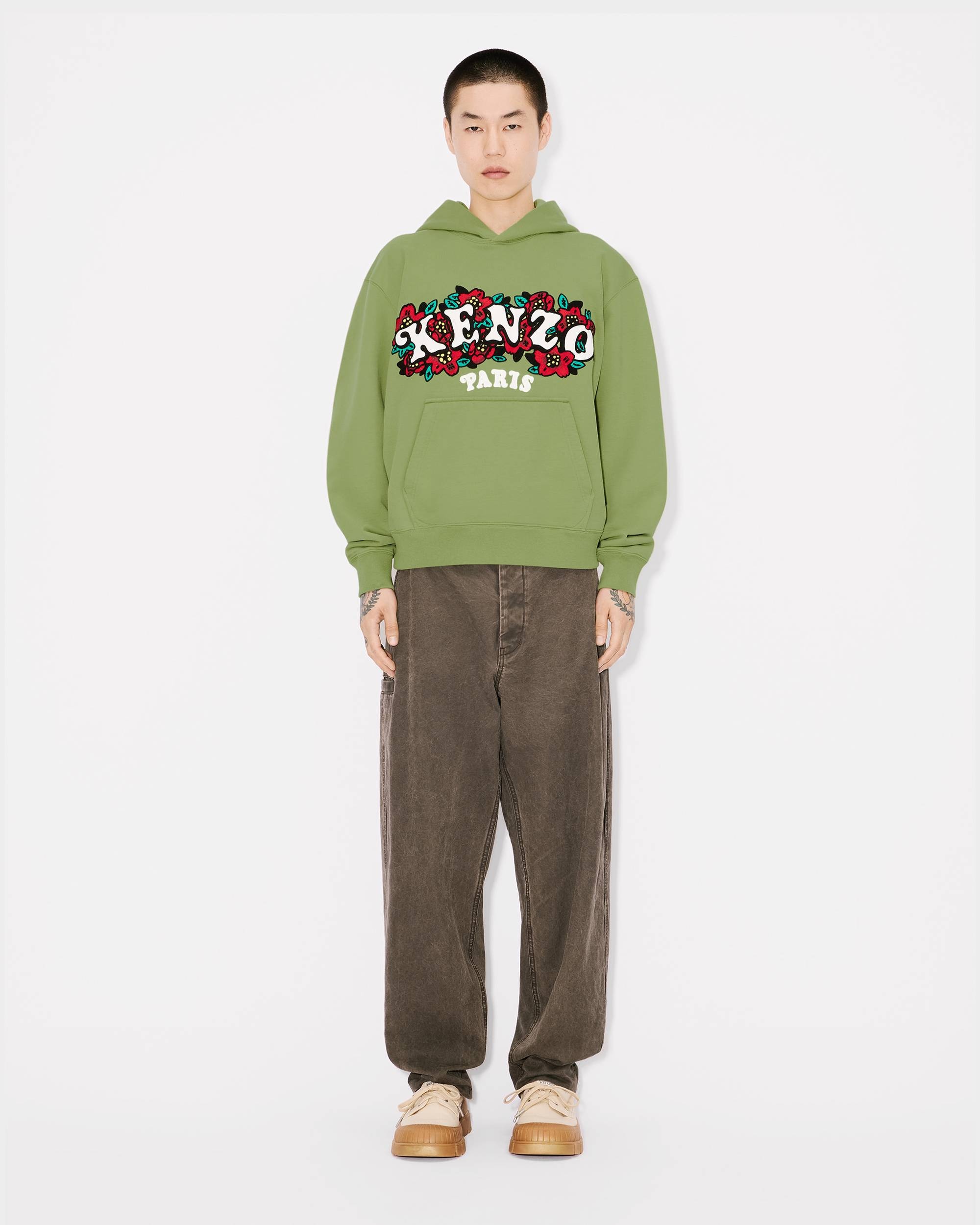 'KENZO by Verdy' embroidered hoodie in cotton - 5