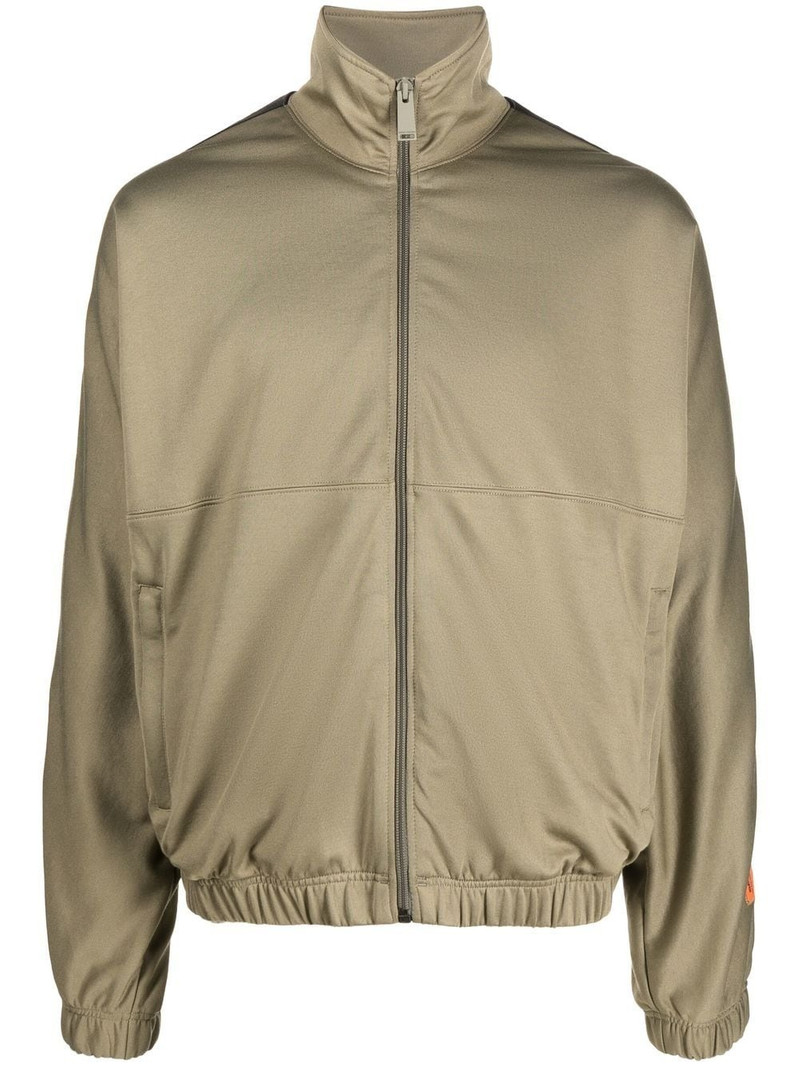 embroidered logo track top 1