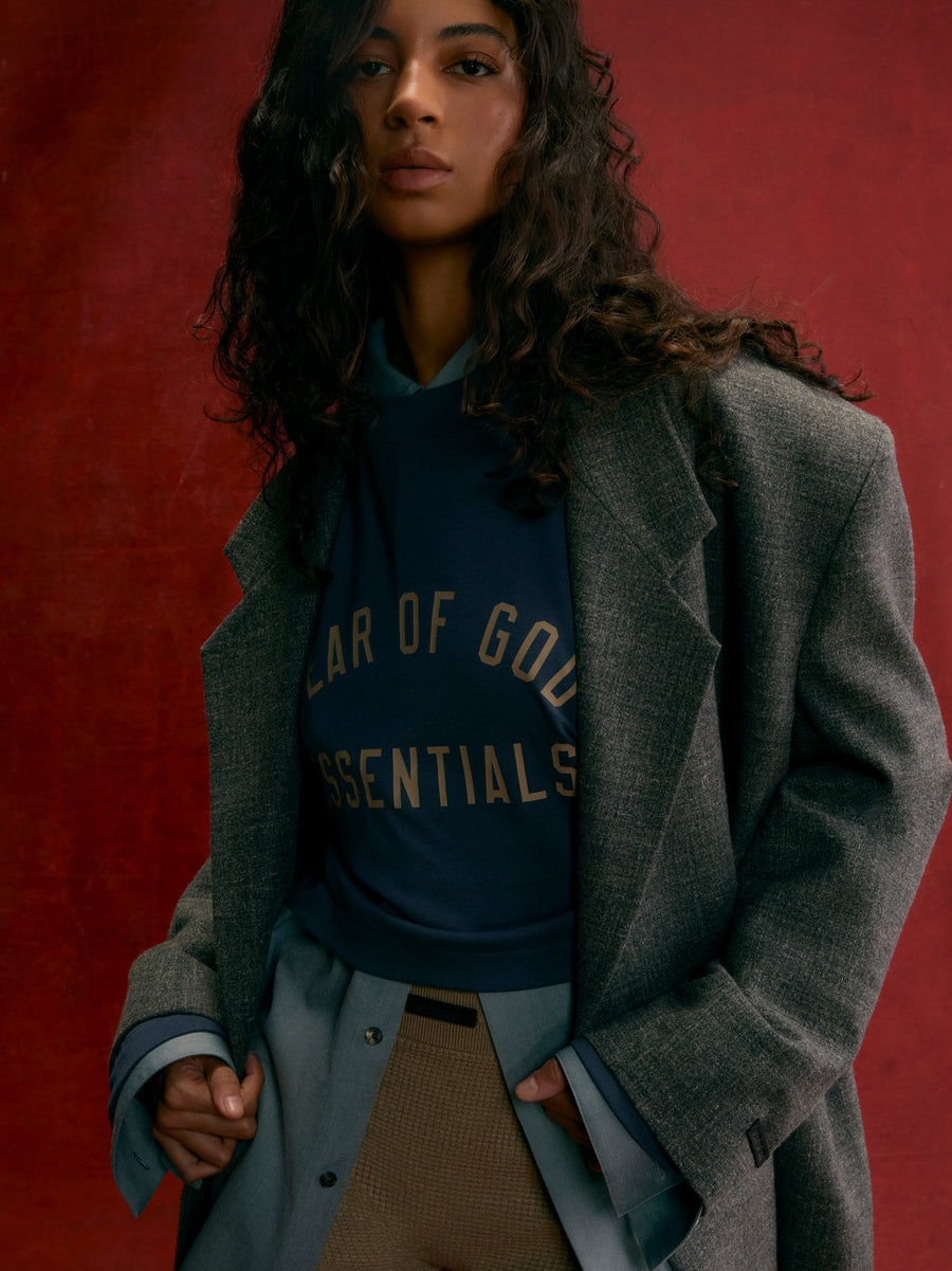 Women's Tri-Blend Cropped Longsleeve Shirt - 2