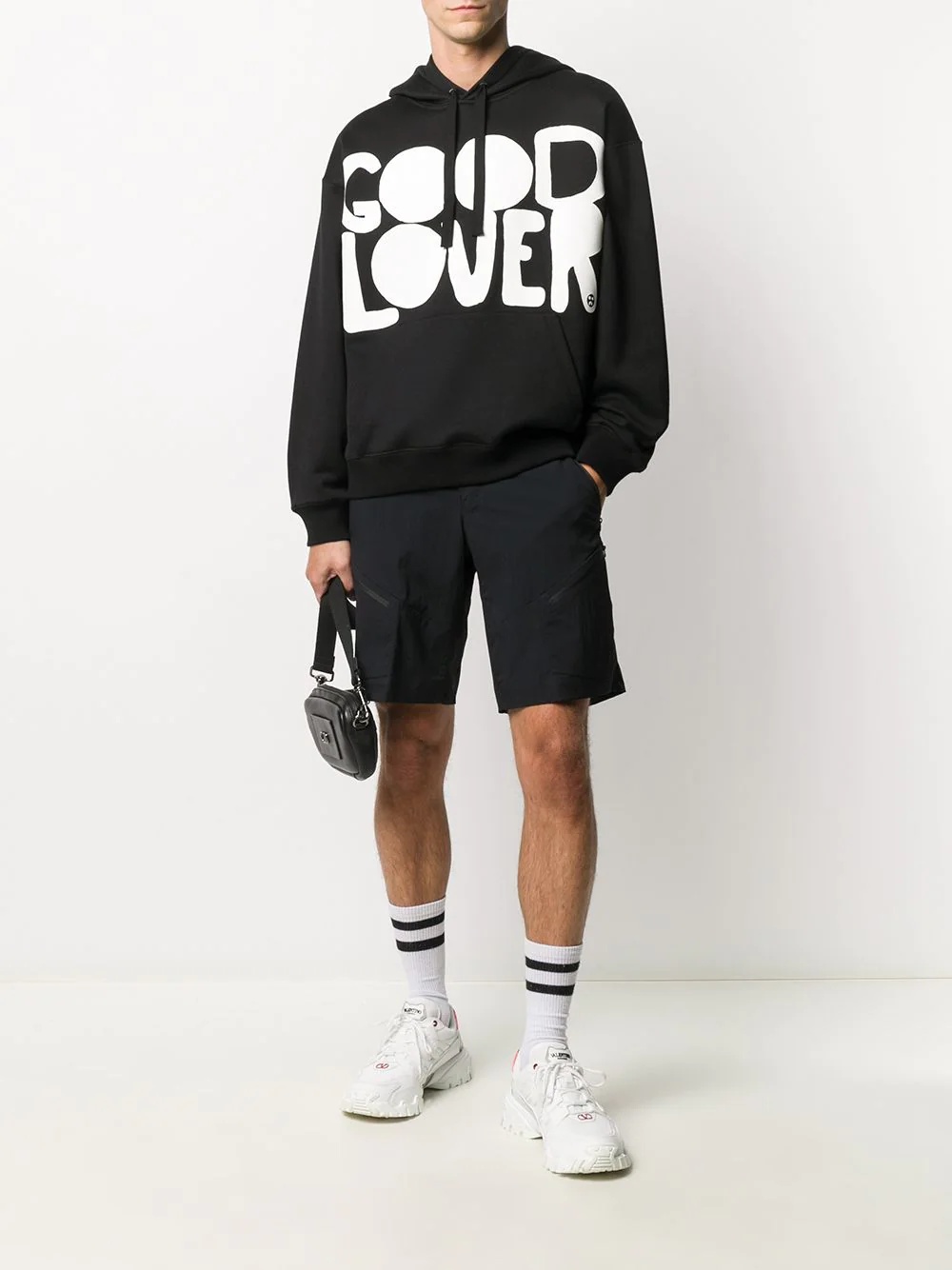 Good Lover print hoodie - 2