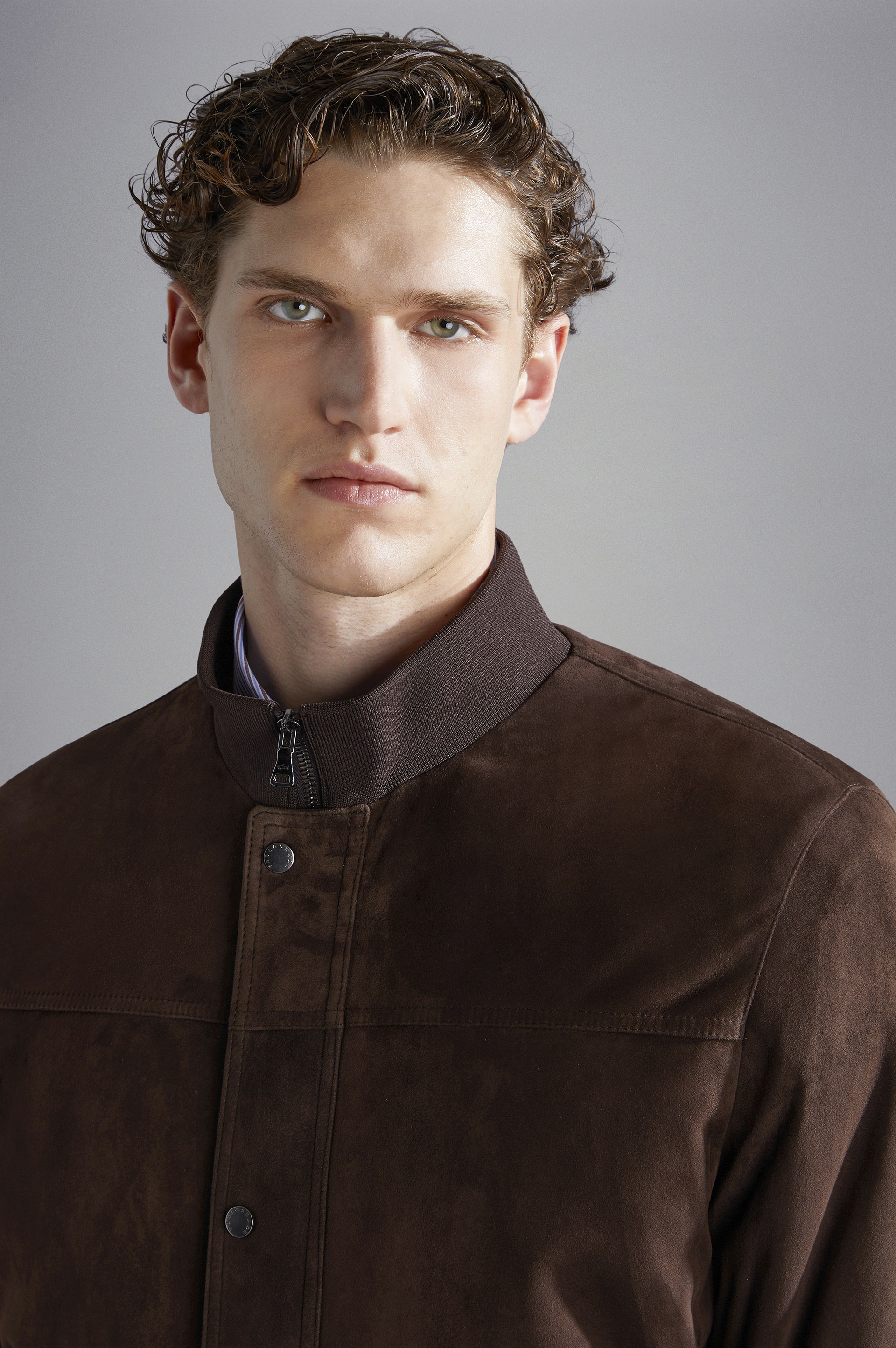 AQUALEATHER SUEDE BOMBER - 4