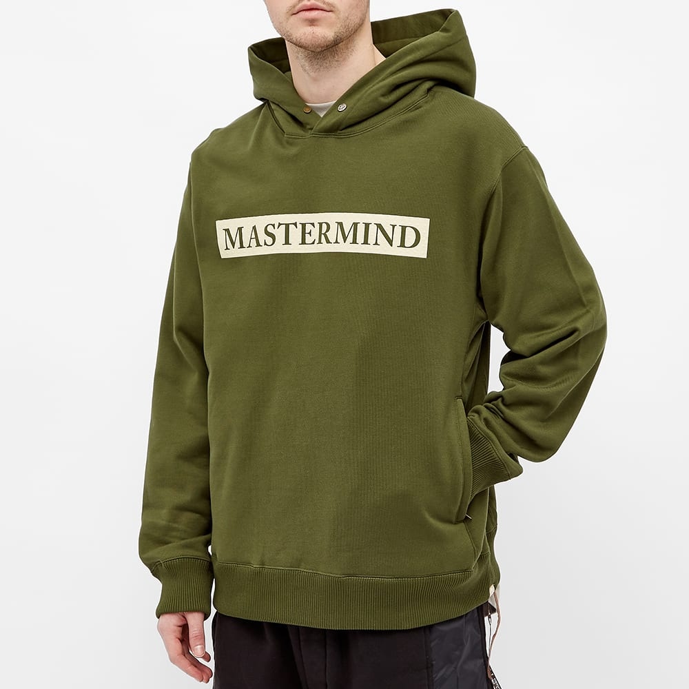 MASTERMIND WORLD Monogram Foam Print Popover Hoody - 5