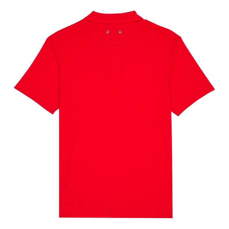 Vilebrequin Men Tencel Polo Shirt Solid outlook