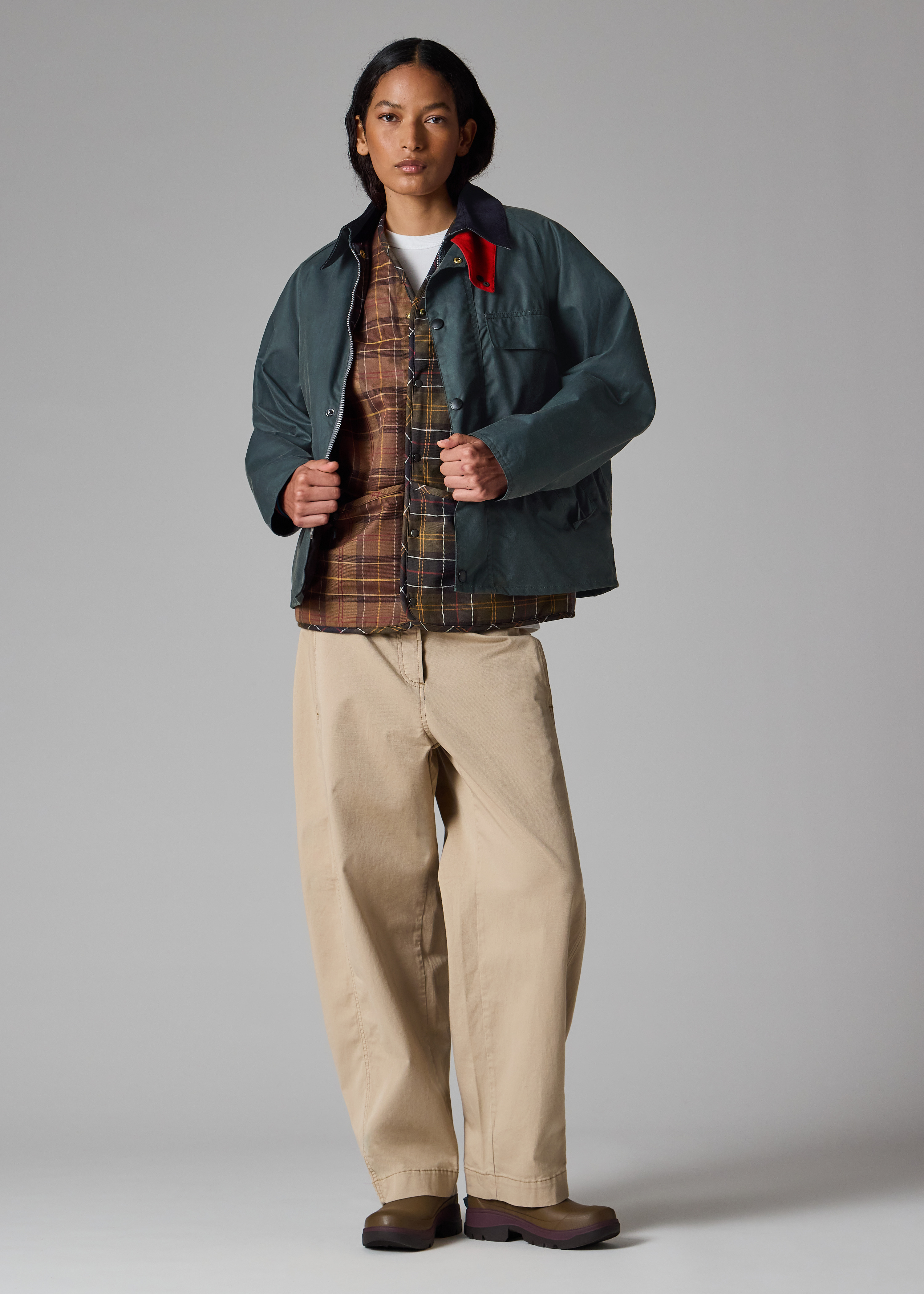 Paul Smith loves Barbour - Slate Transport Wax Jacket - 7