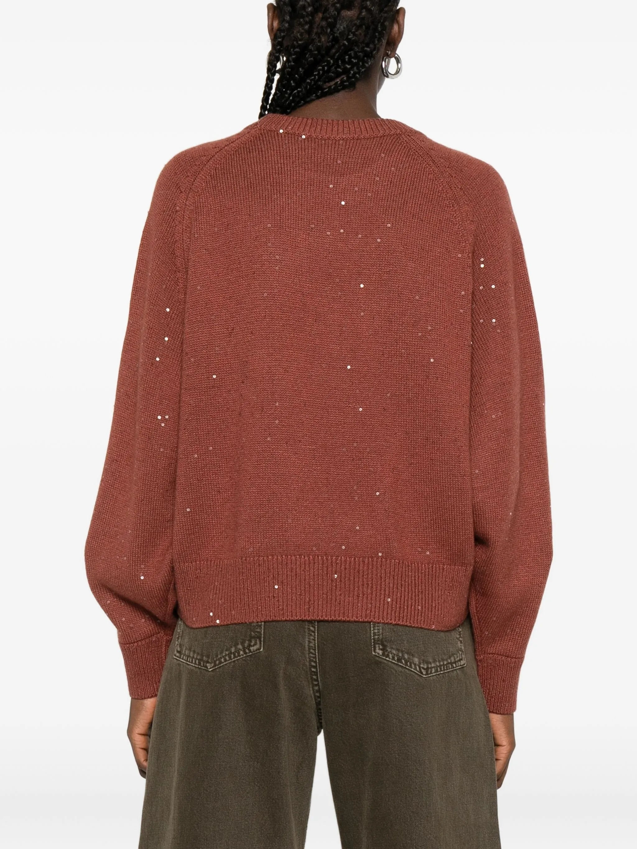 Brunello Cucinelli Embellished Jumper - 4