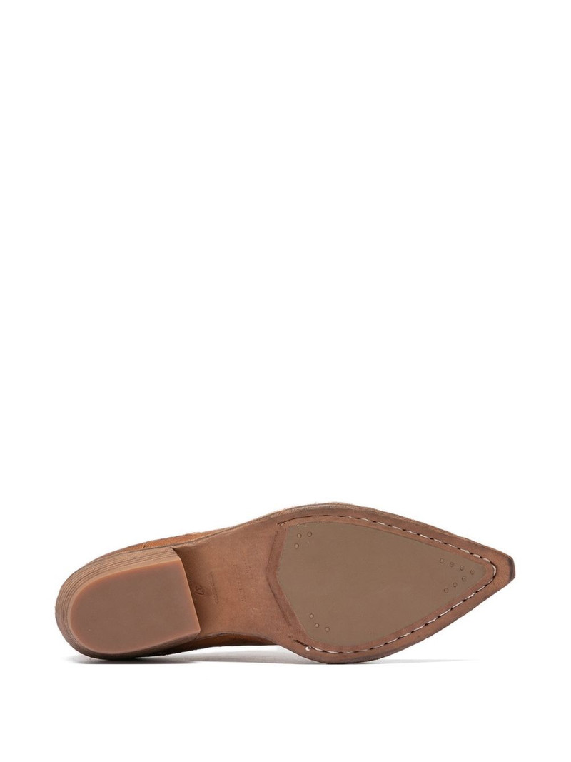 Noelie DD pointed-toe zip boots 5