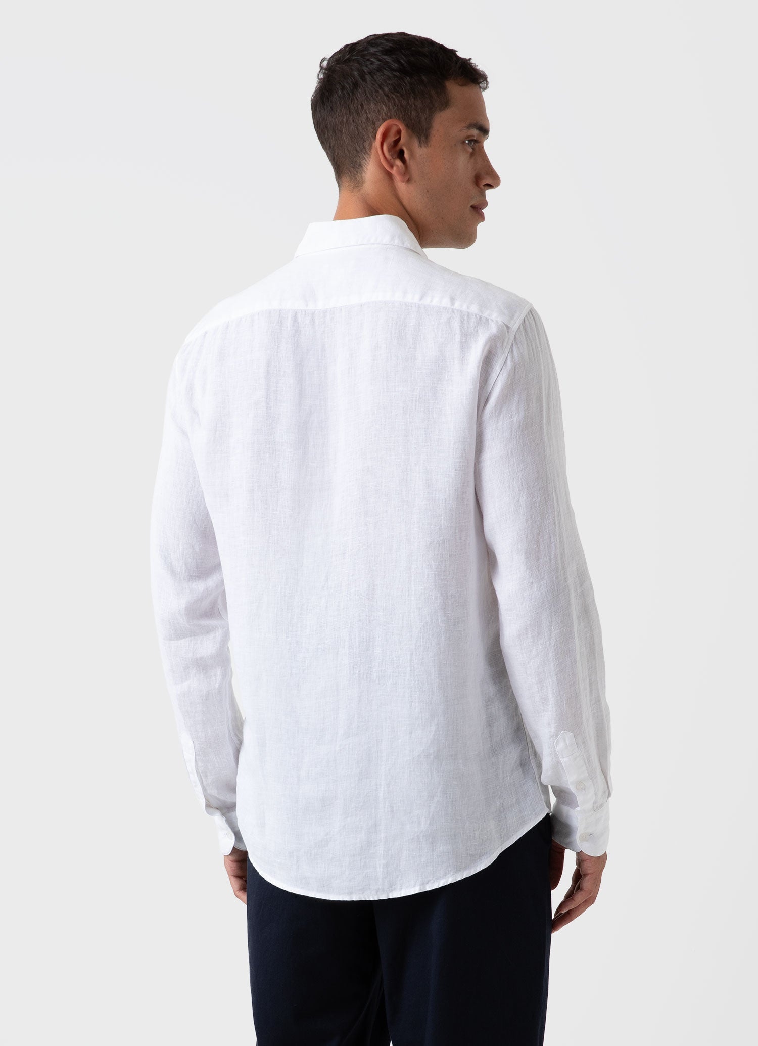 Linen Long Sleeve Shirt - 4