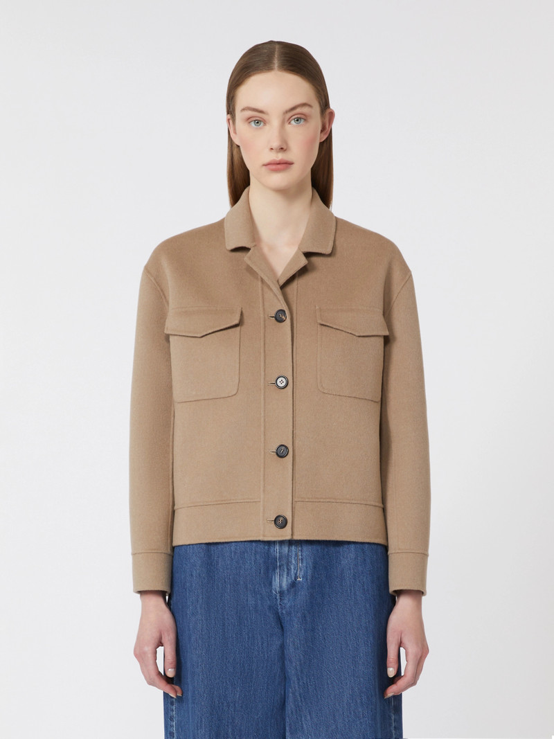 SIMONA Short wool jacket - BEIGE 3