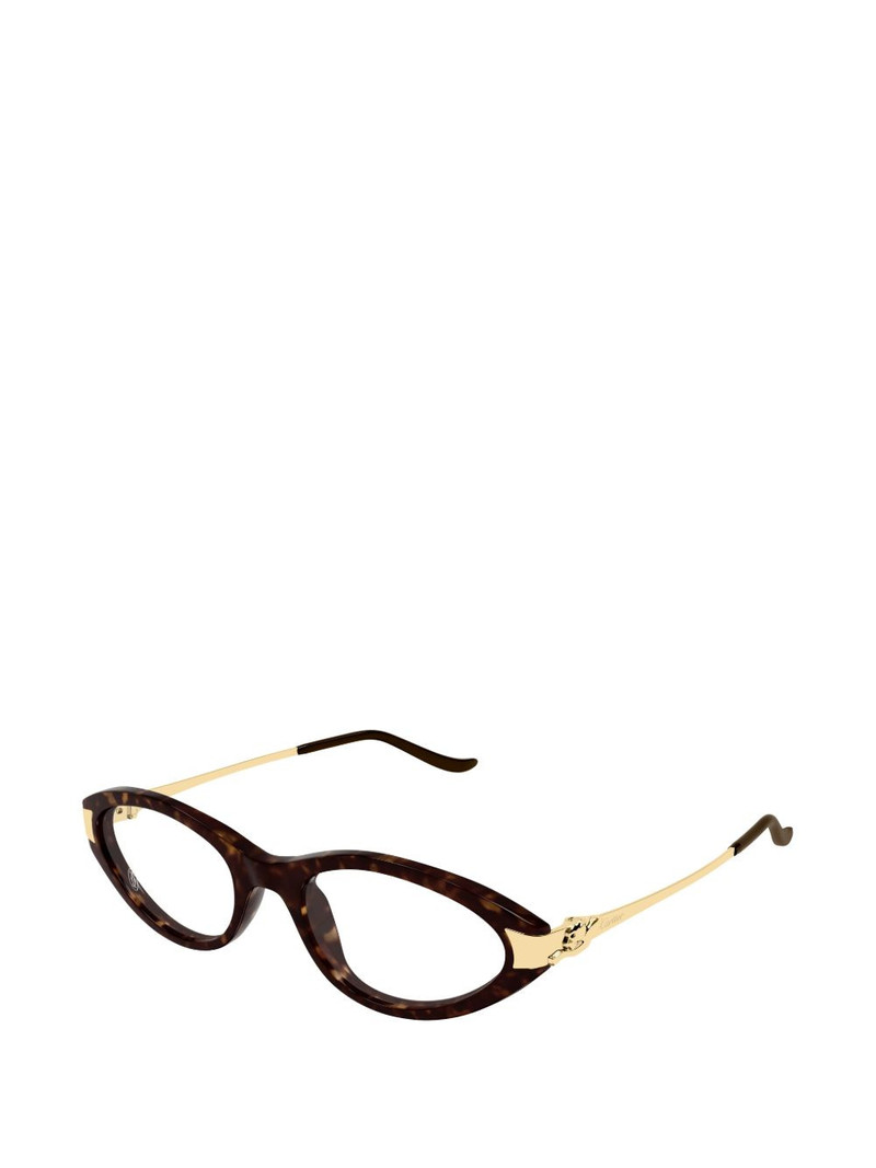 Cartier oval-frame glasses outlook
