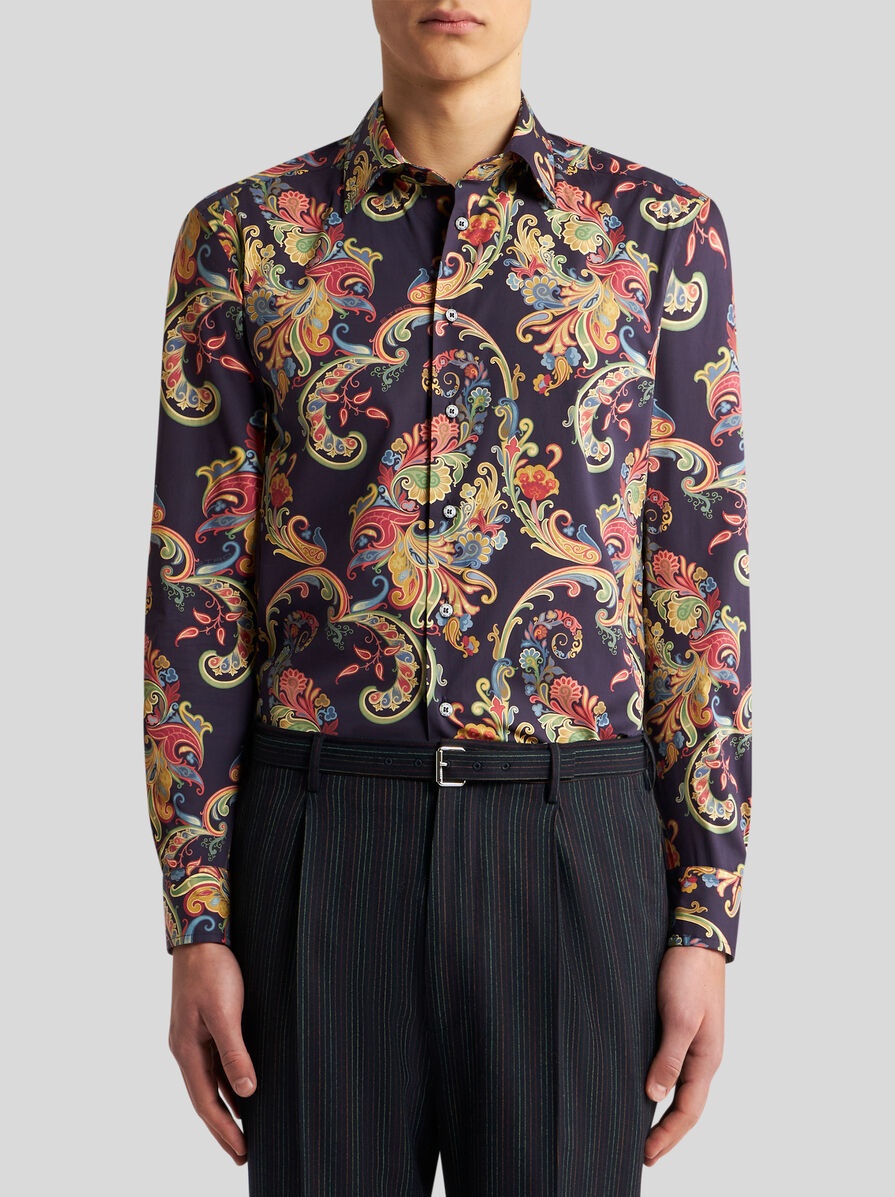 MULTICOLOURED PAISLEY SHIRT - 2