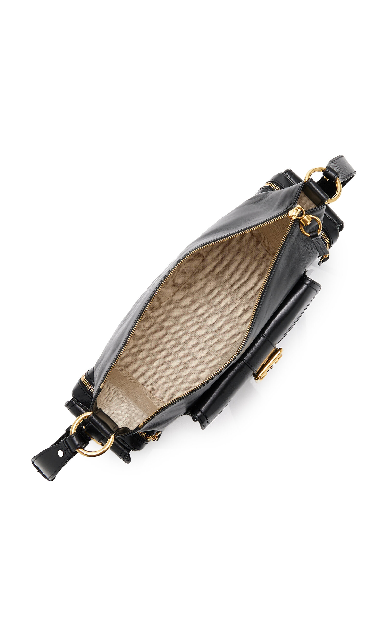 Leather Camera Bag black - 5
