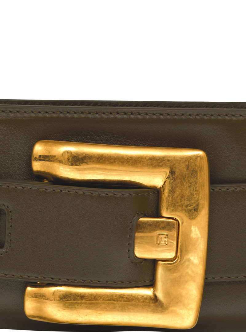 Anthem calfskin leather clutch 7