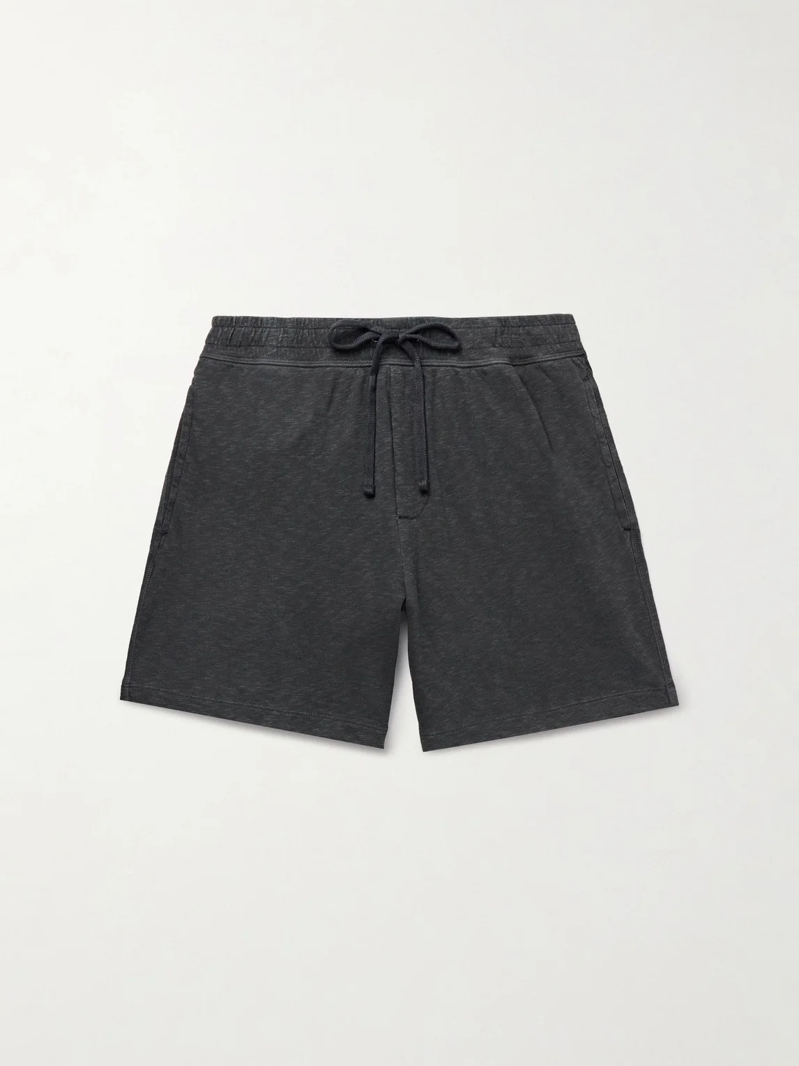 Loopback Cotton-Jersey Drawstring Shorts - 1