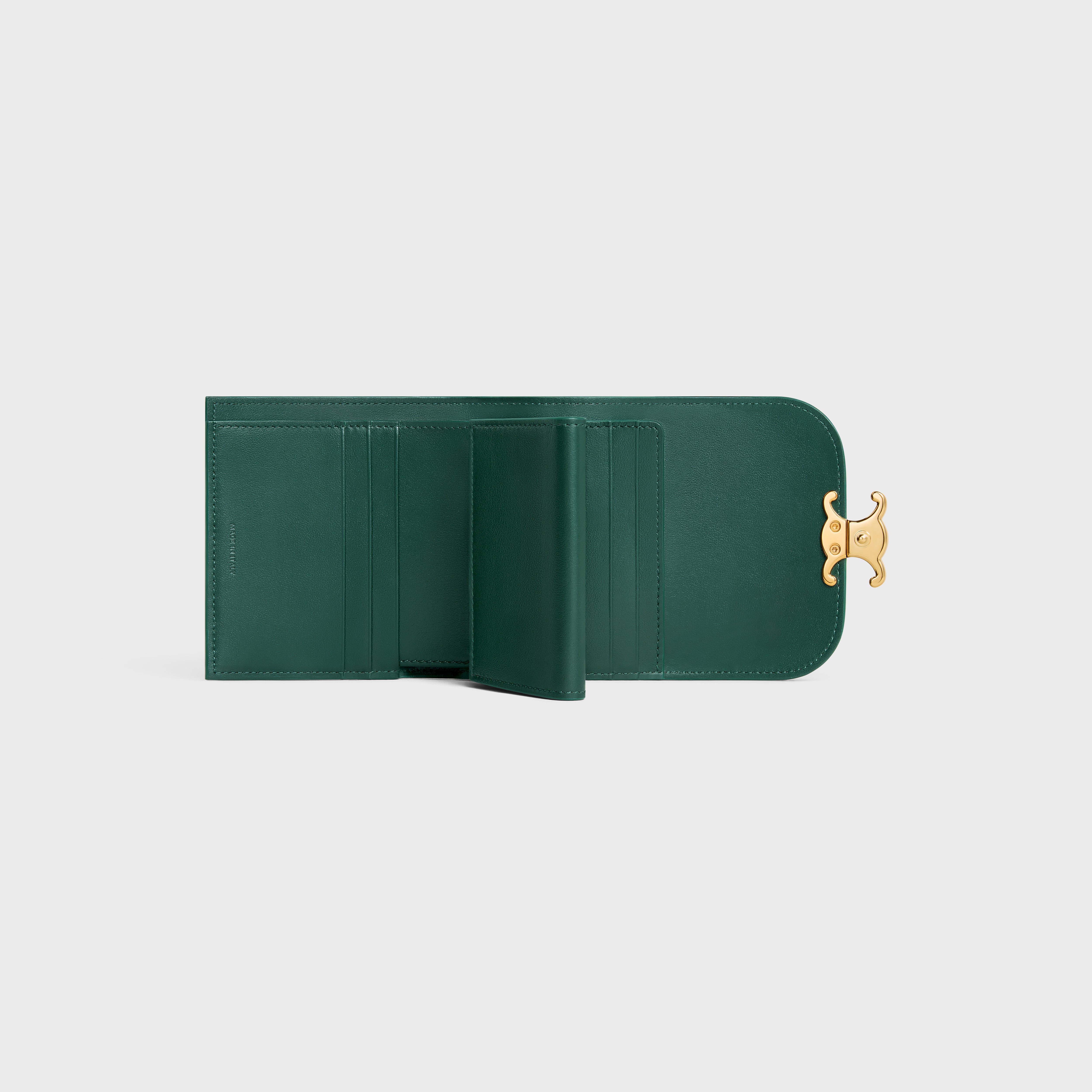 Small Wallet TRIOMPHE in Shiny calfskin - 4