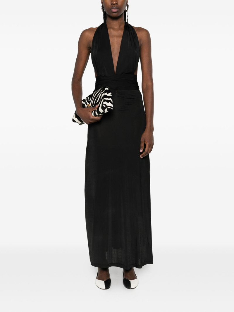 AYA MUSE Zirra V-neck midi dress outlook