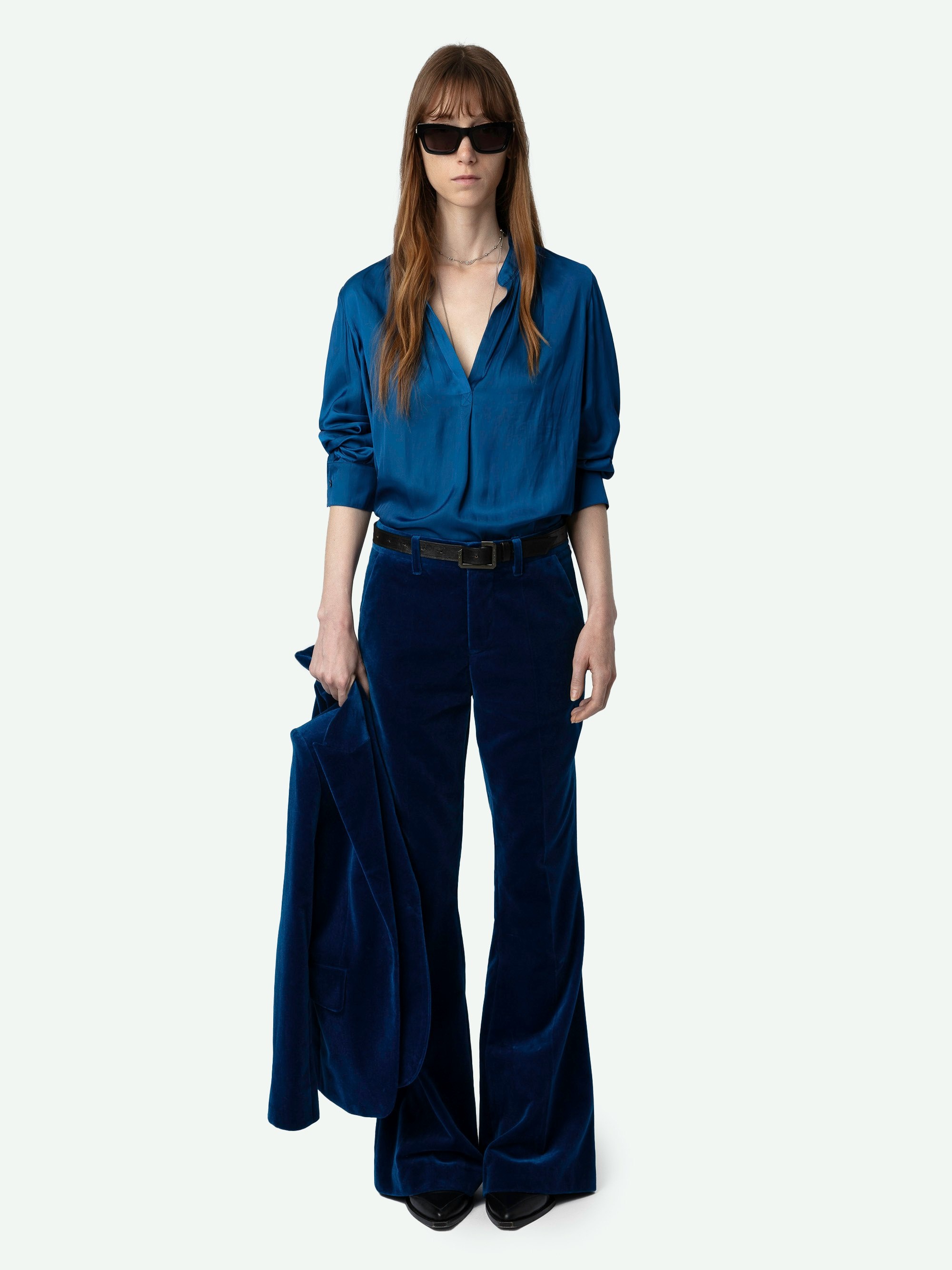 Prevy Velvet Pants - 2