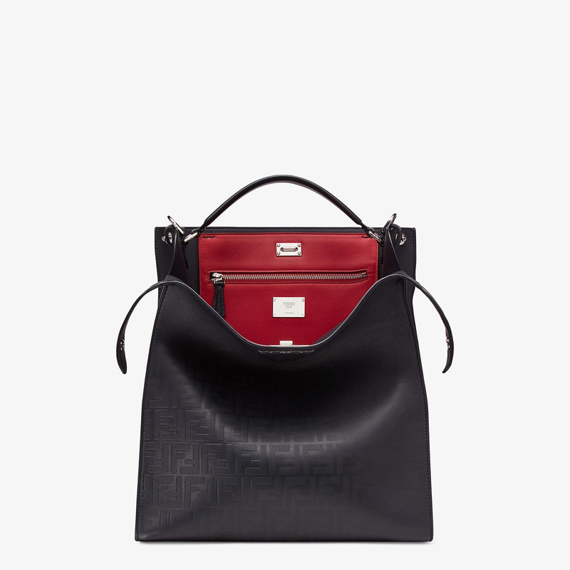 Black calfskin bag 1