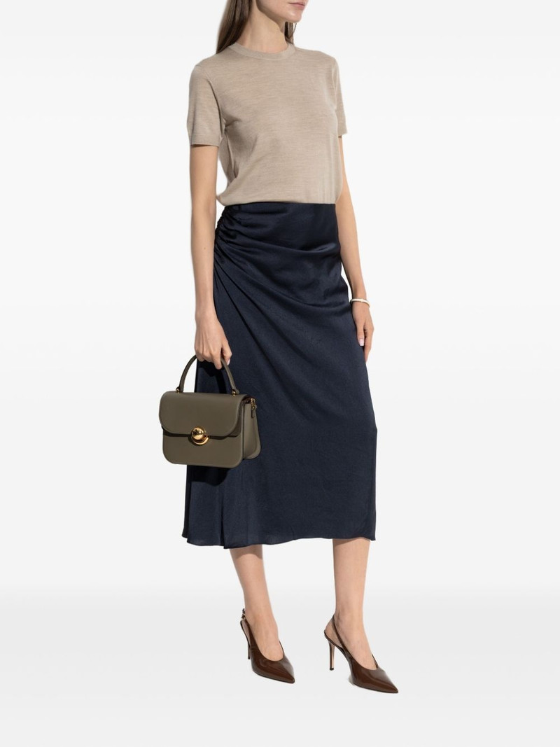 Theory draped midi skirt outlook