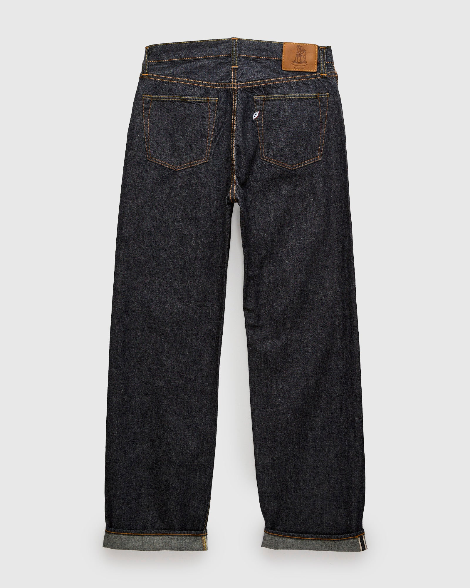 1182-002 10oz Lightweight Selvedge Denim - Piped Straight Fit - 3