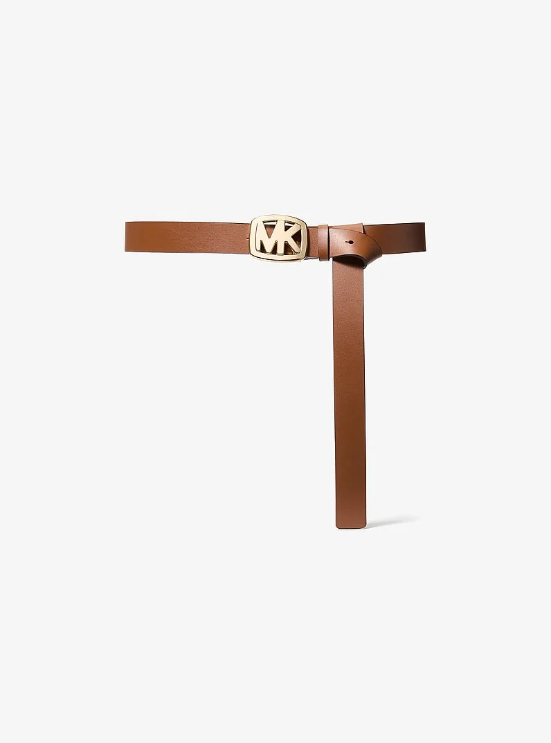 Logo Leather Belt - 1
