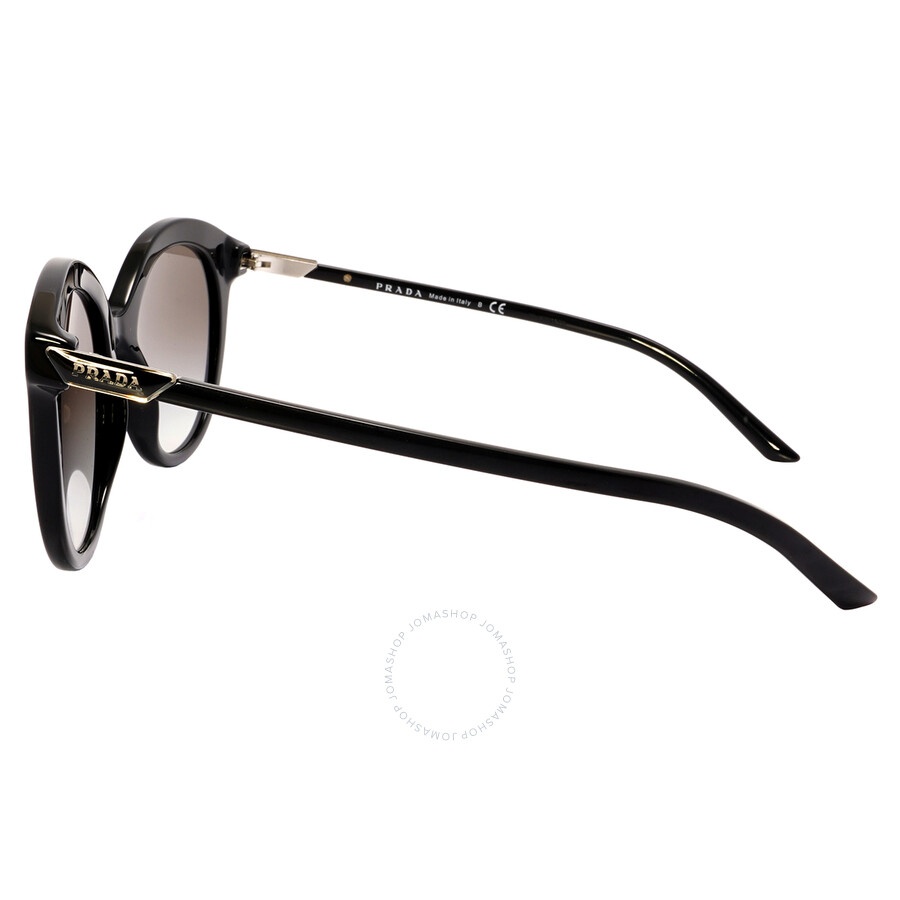 Prada Gray Gradient Round Ladies Sunglasses PR 02YS 1AB0A7 51 - 3