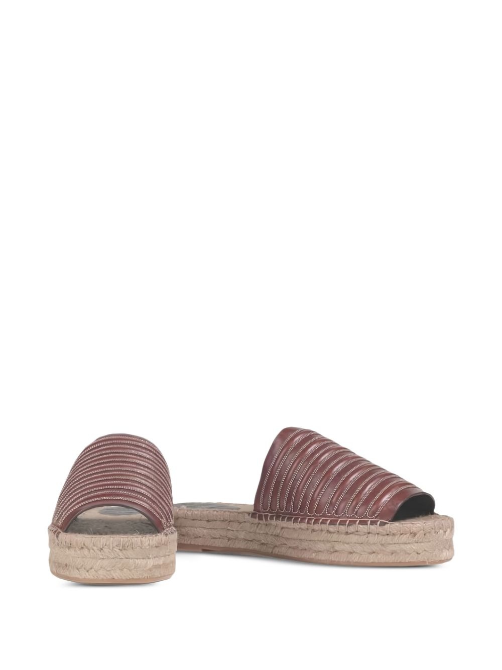 leather espadrilles - 2