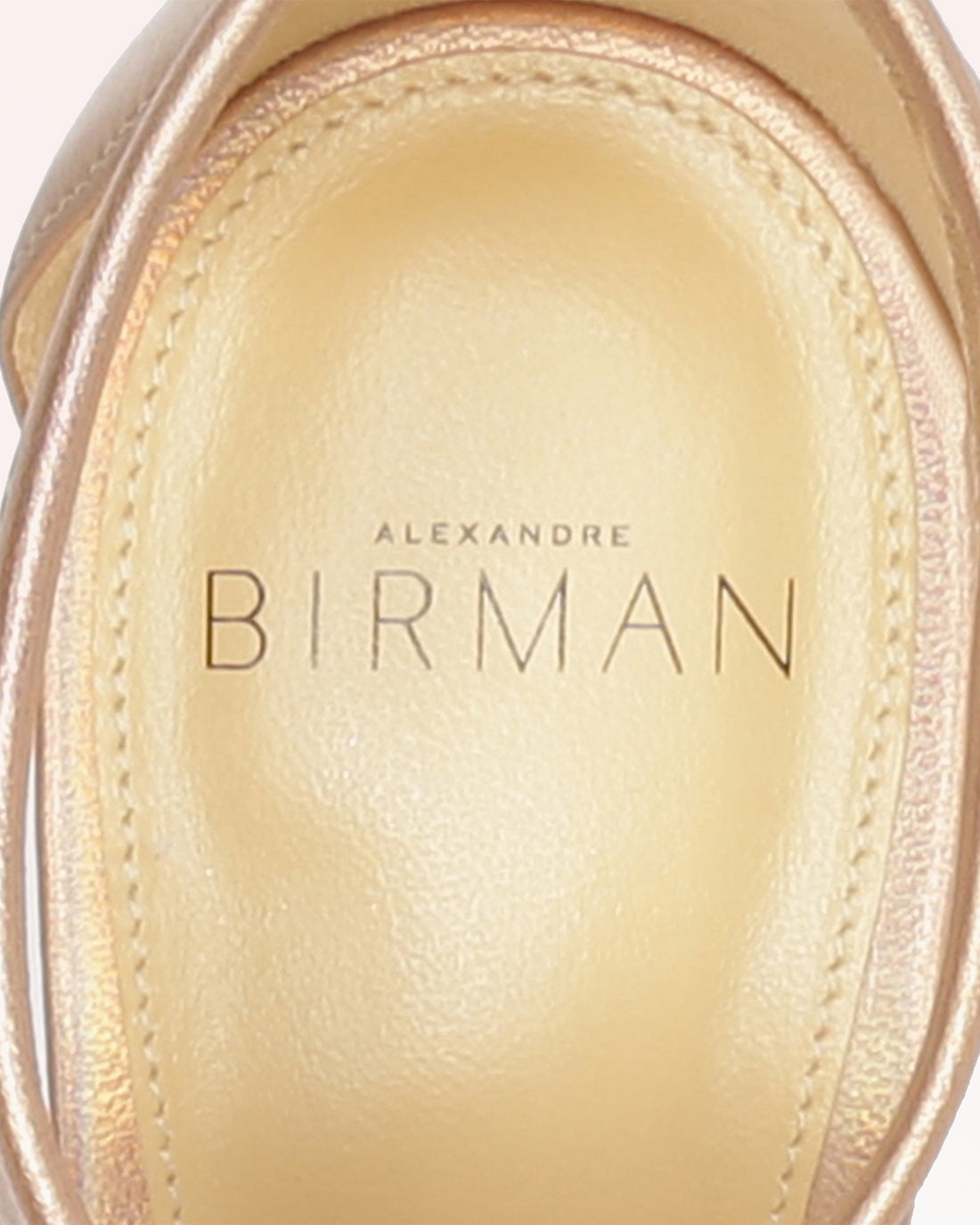 CLARITA BLOCK 90 METALLIC CHAMPAGNE - 4