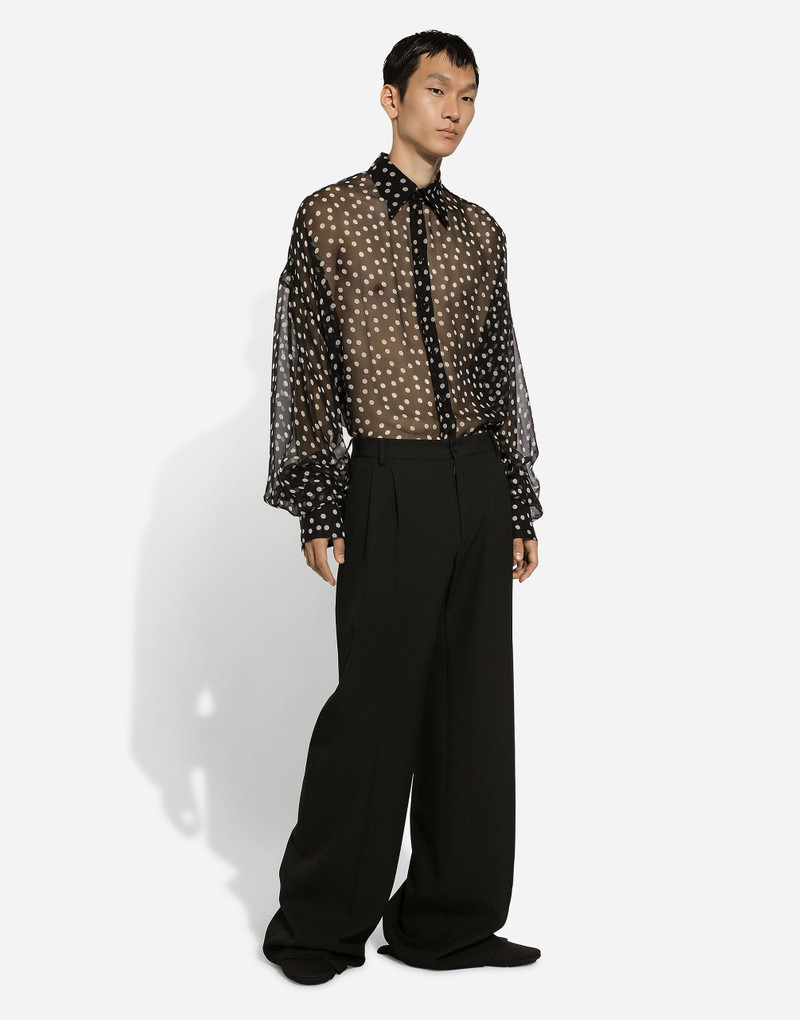Dolce & Gabbana Tailored wool pants with darts outlook